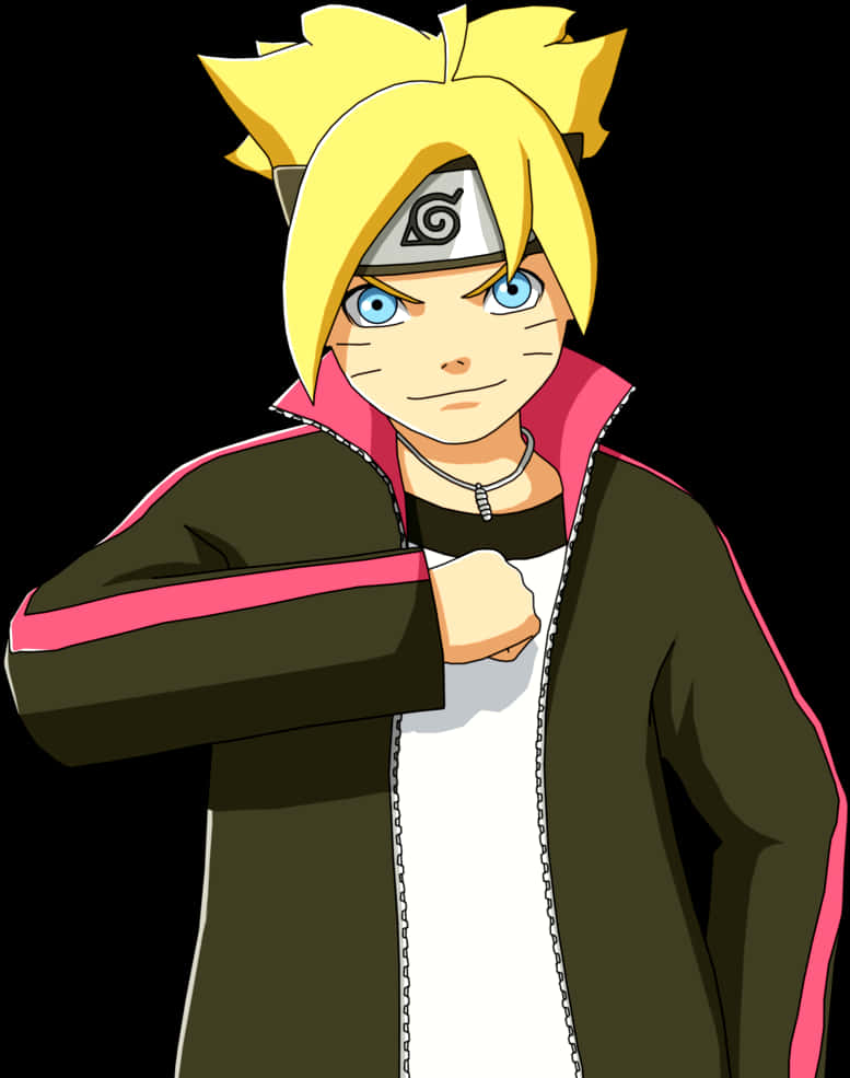 Boruto Uzumaki Personaj Anime Fundal