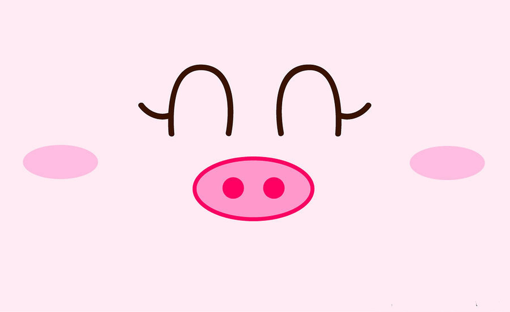 Bot de porc drăguț Fundal