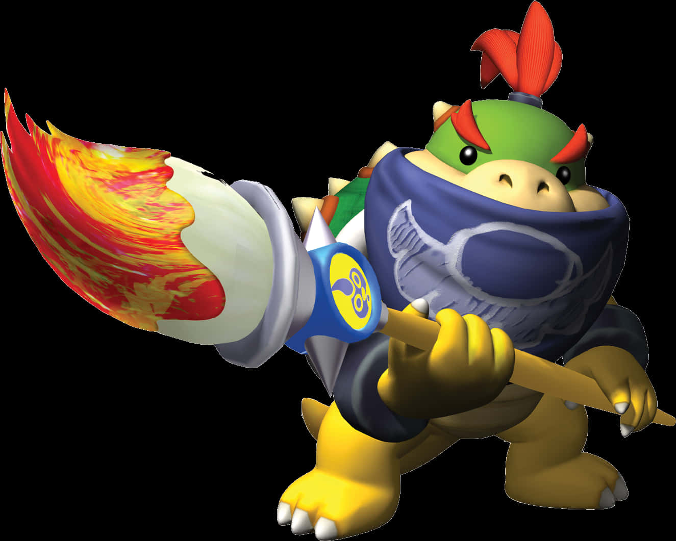 Bowser Jr. Flacăra Respirației Fundal