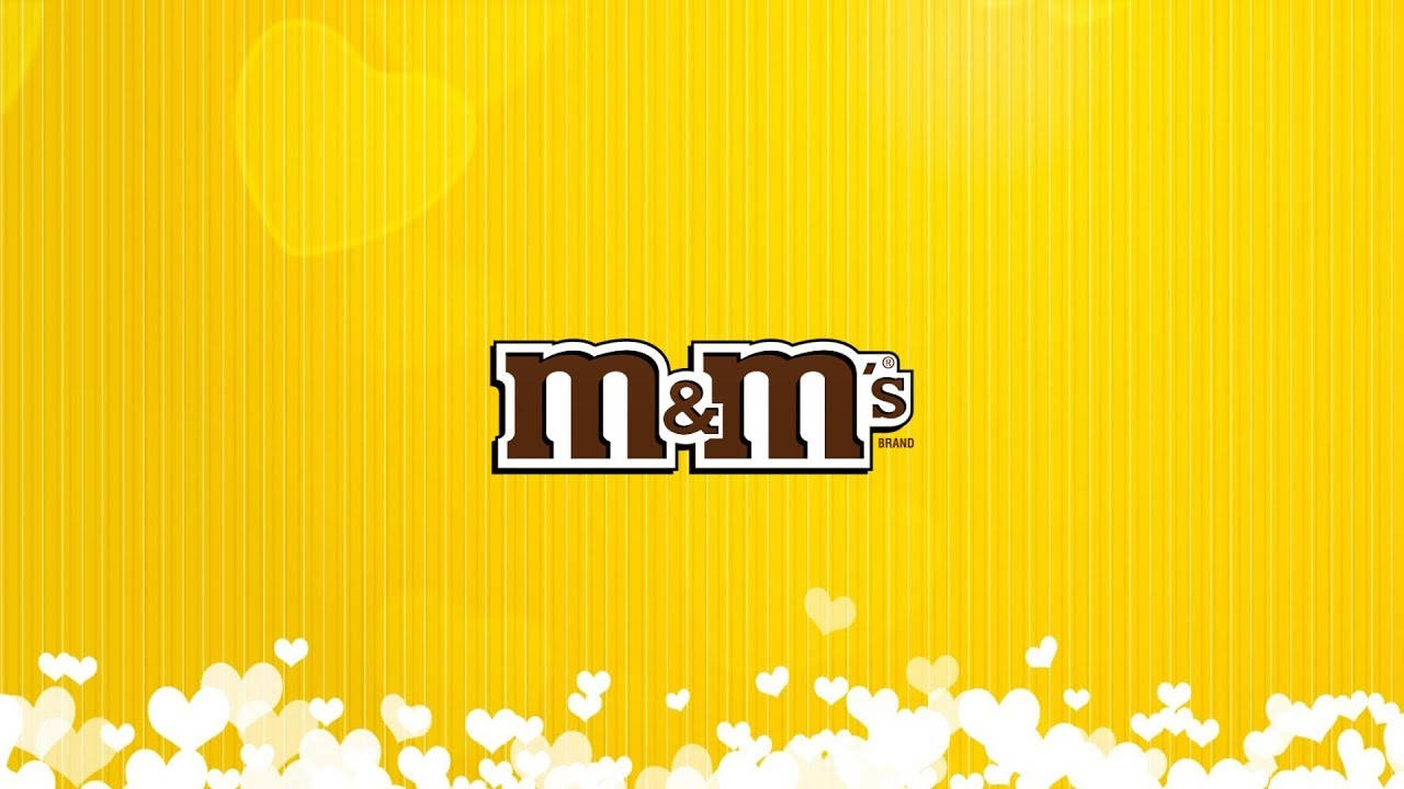 Brandul iconic de ciocolată M&M's Fundal