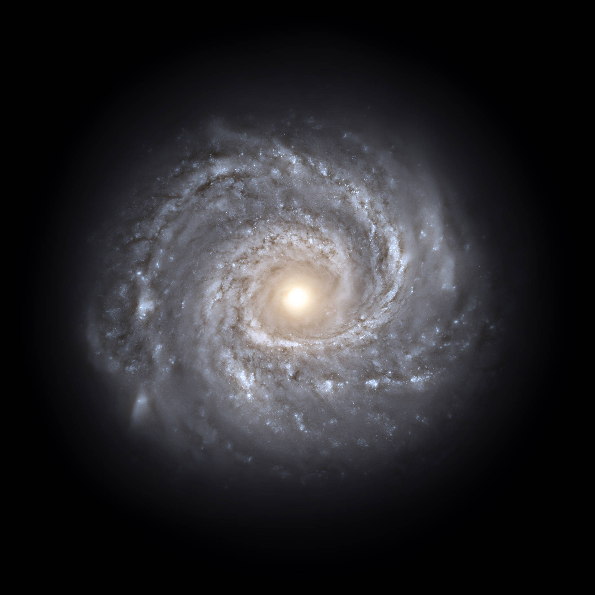 Un fundal uimitor cu galaxie spirală, stele și corp ceresc. — Stele Fundal
