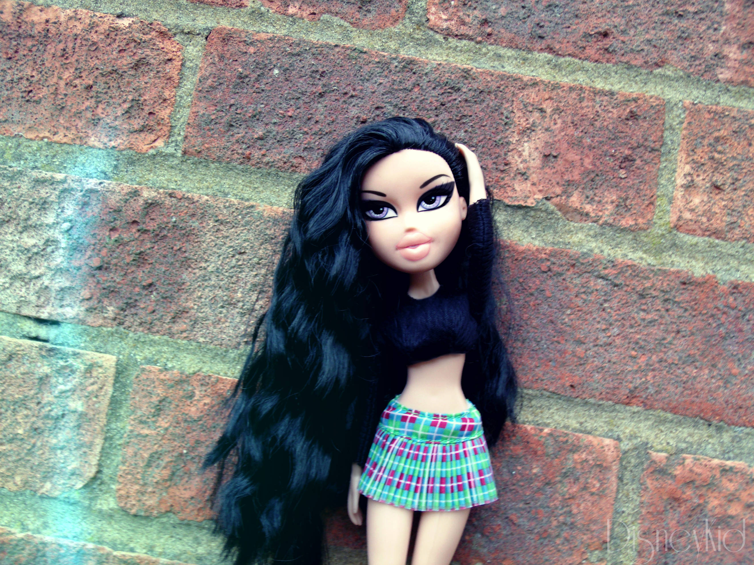 Brats Aesthetic in Crop Top Fundal