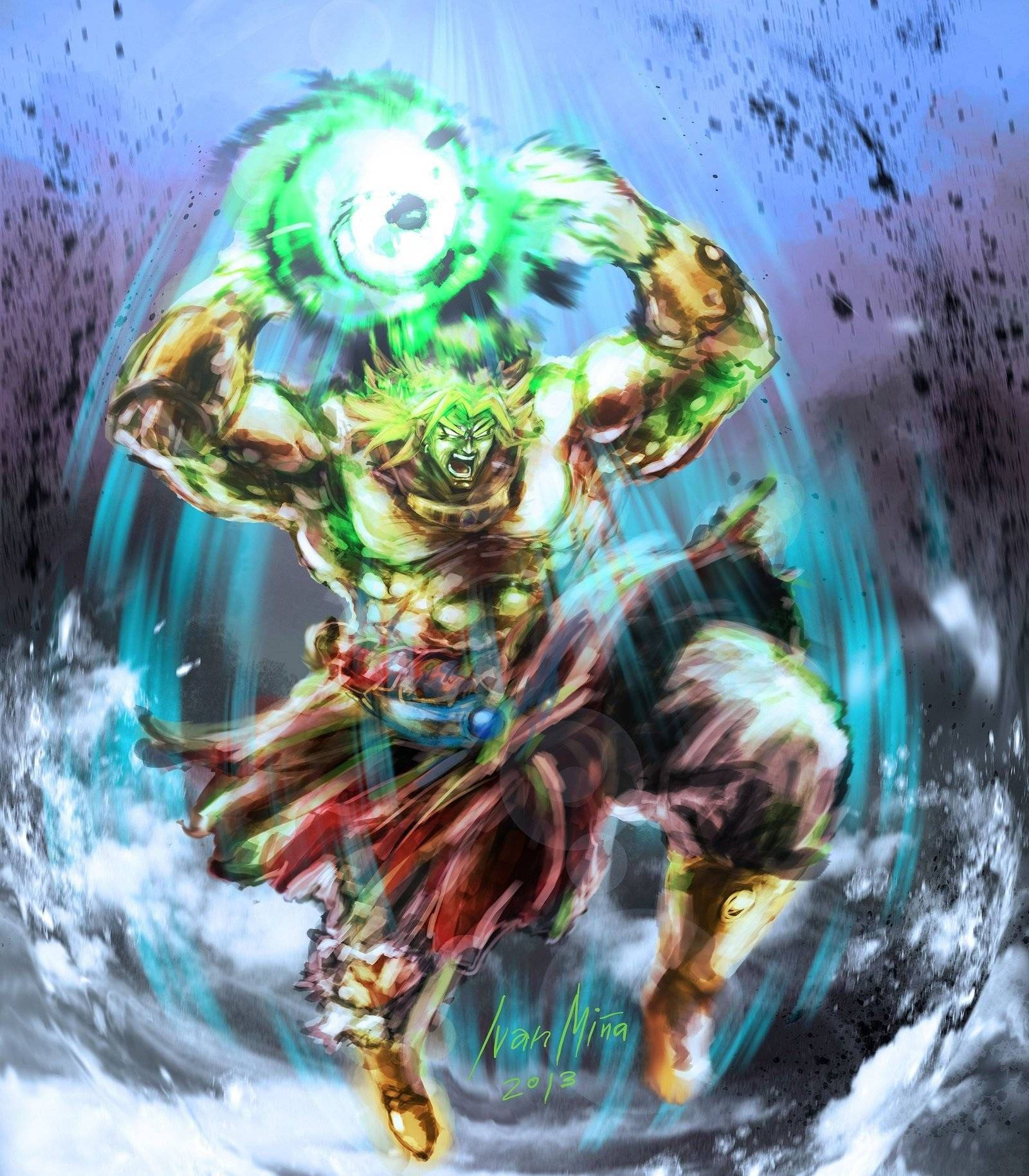 Broly Eraser Cannon Fundal