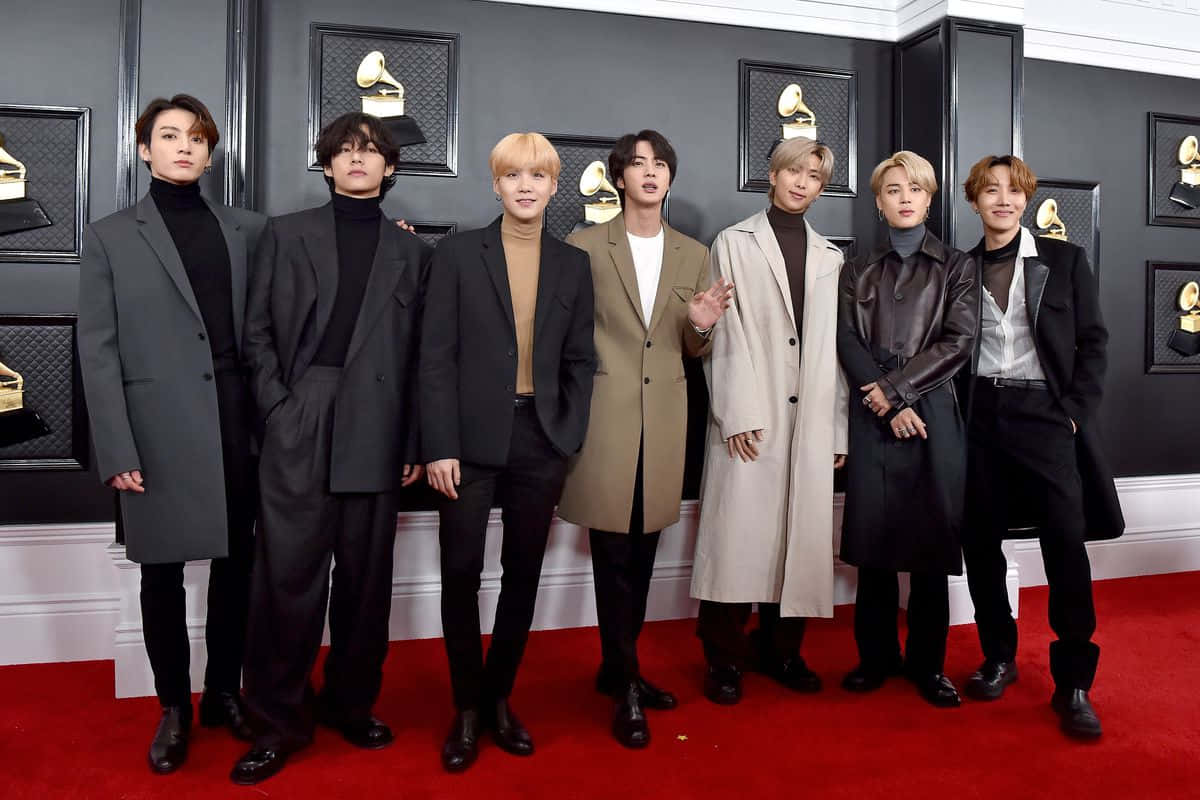 BTS 2020 la Premiile Grammy Fundal