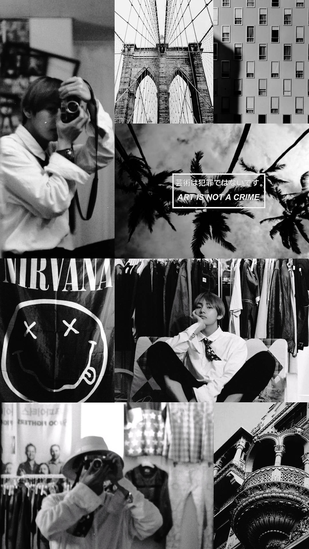 BTS Estetic BNW Kim Taehyung Fundal