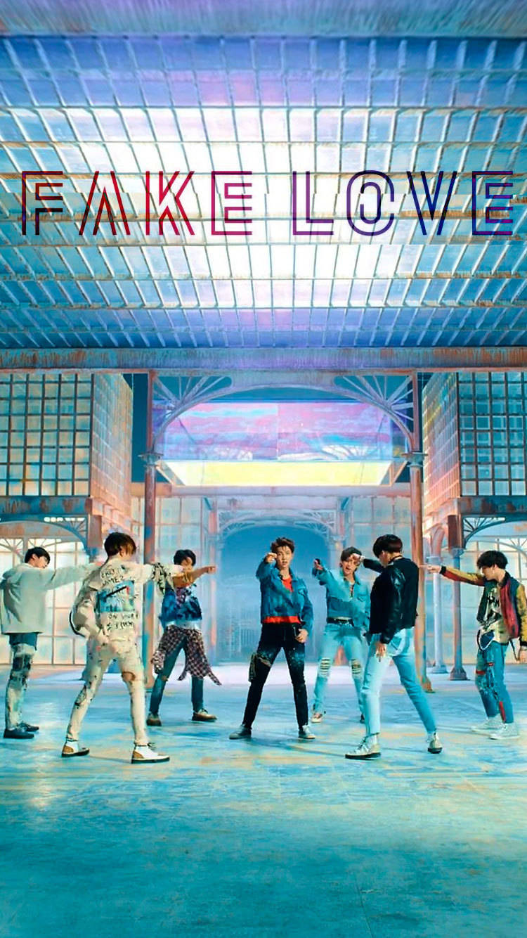 BTS Fake Love Grup Fundal
