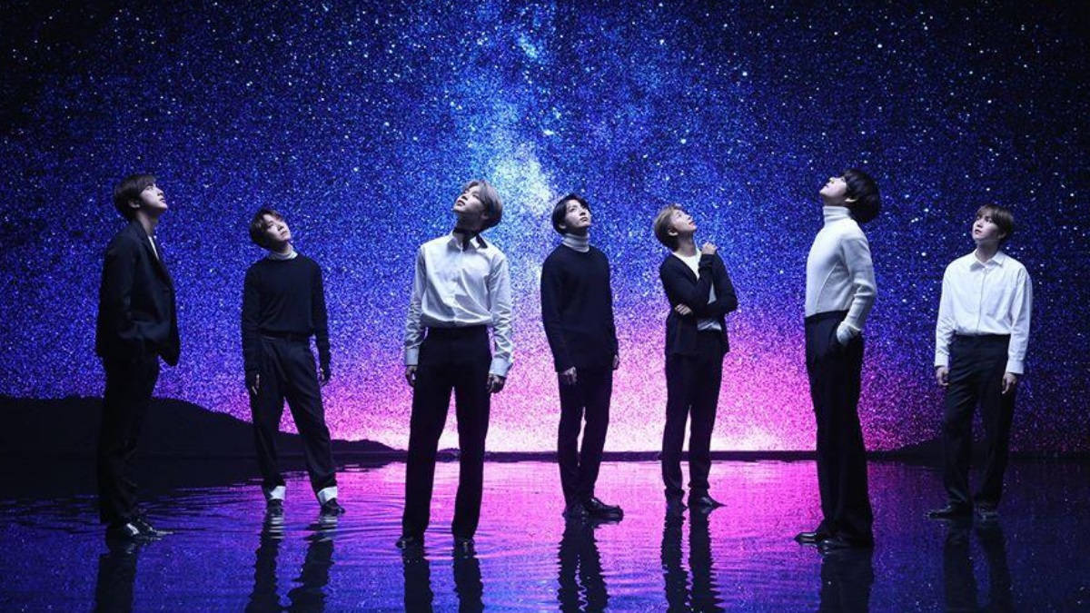 BTS Sub Stele Fundal Desktop Fundal