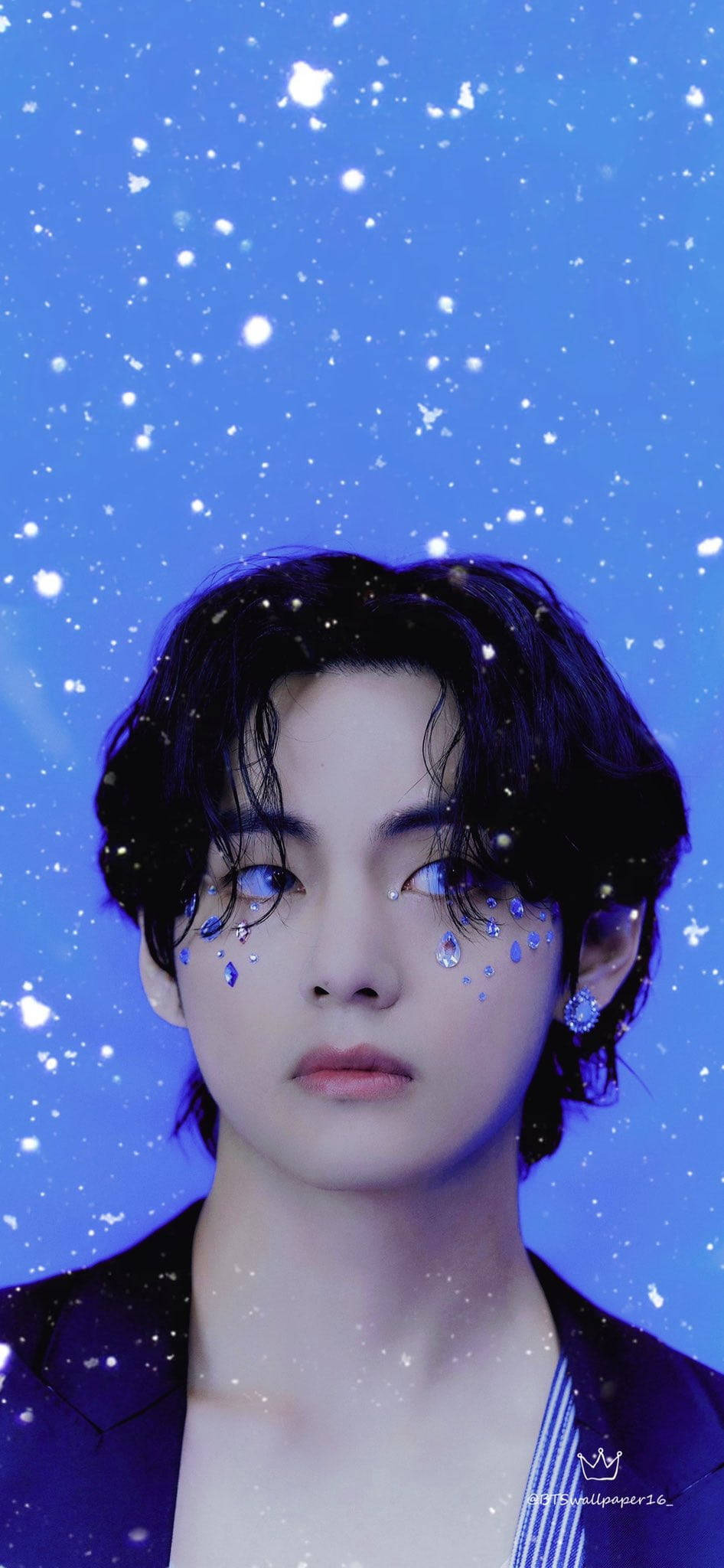 BTS Tae Hyung Podoabe Faciale Fundal