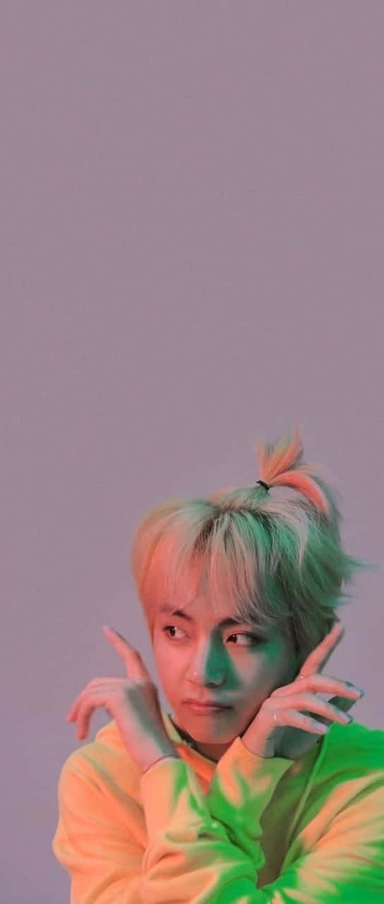 BTS V - Putere și Căldură în BTS Fundal