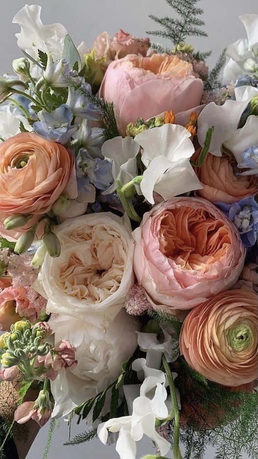 Buchet de Flori Captivant Fundal