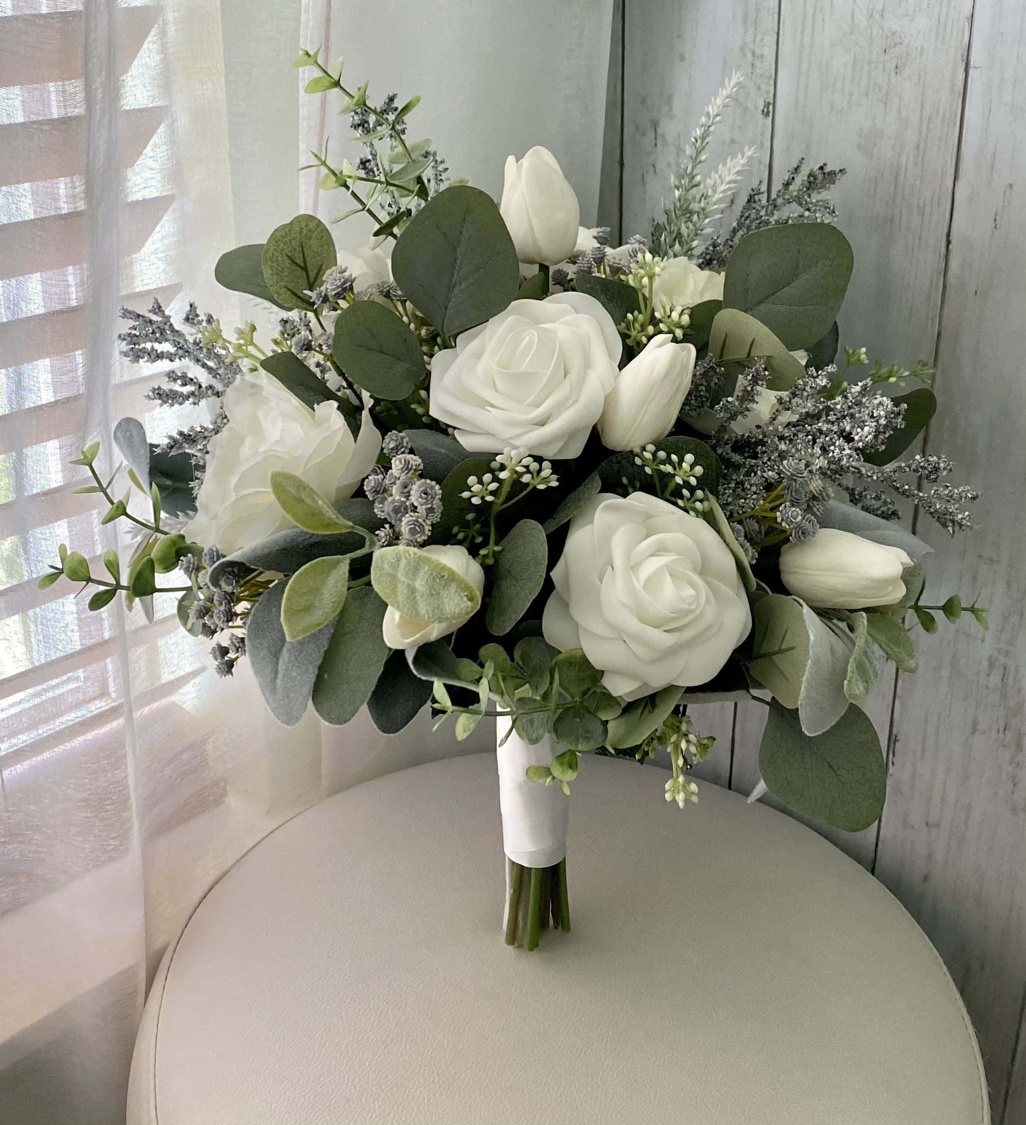Buchet de flori spectaculos Fundal
