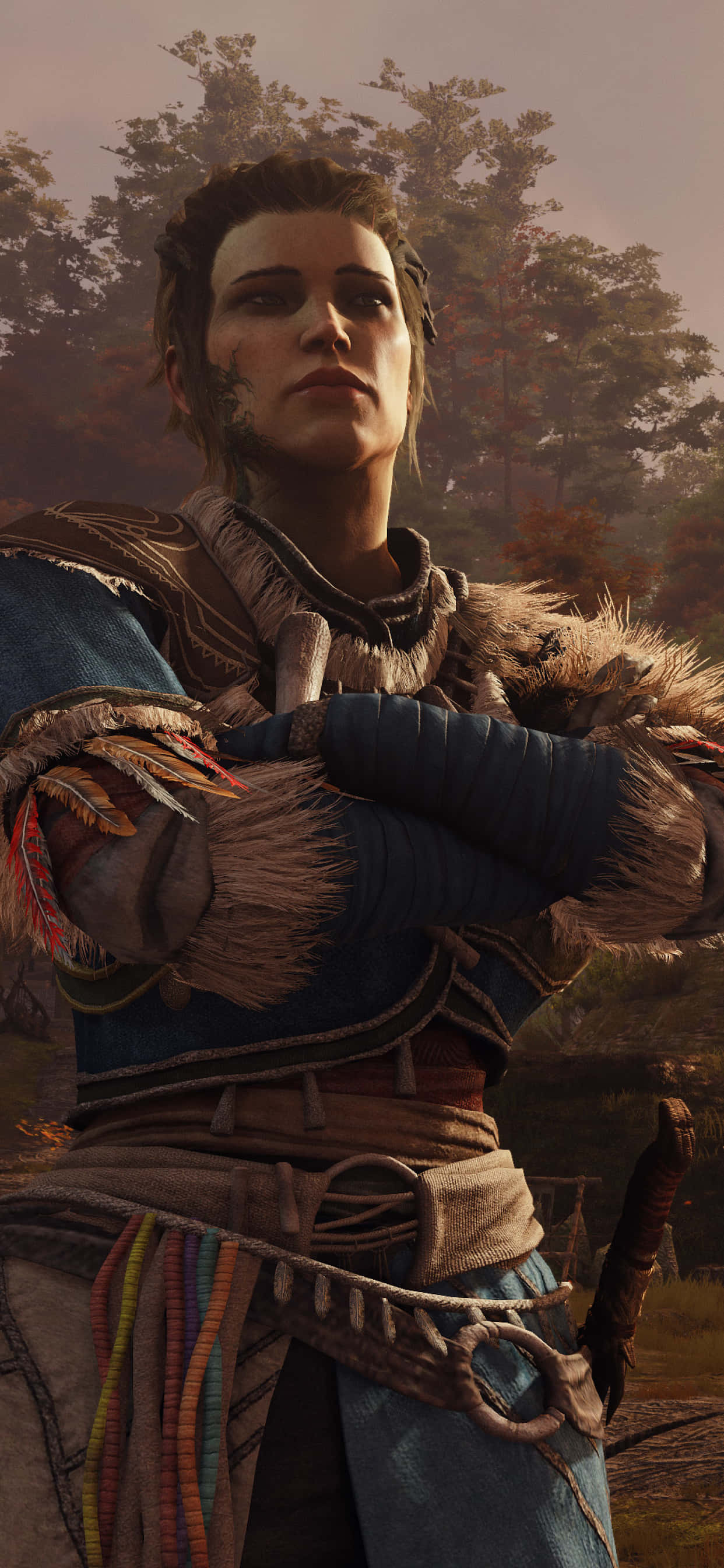 Bucură-te de Aventura Greedfall Oriunde AI Merge cu Android Fundal