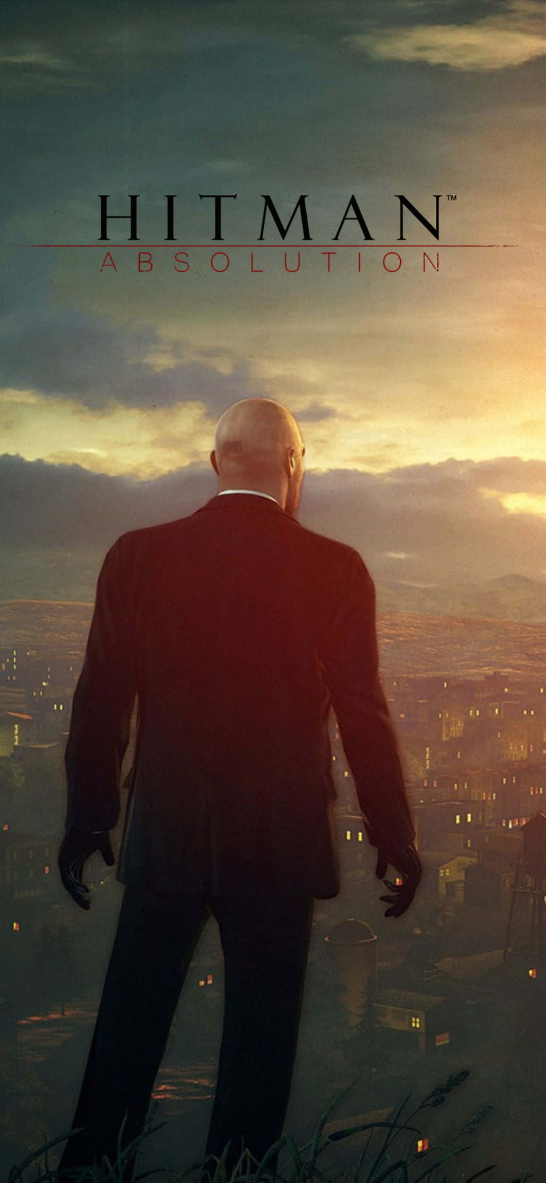 Bucură-te de Aventura Epică a Hitman Absolution pe Cel Mai Nou iPhone X Fundal