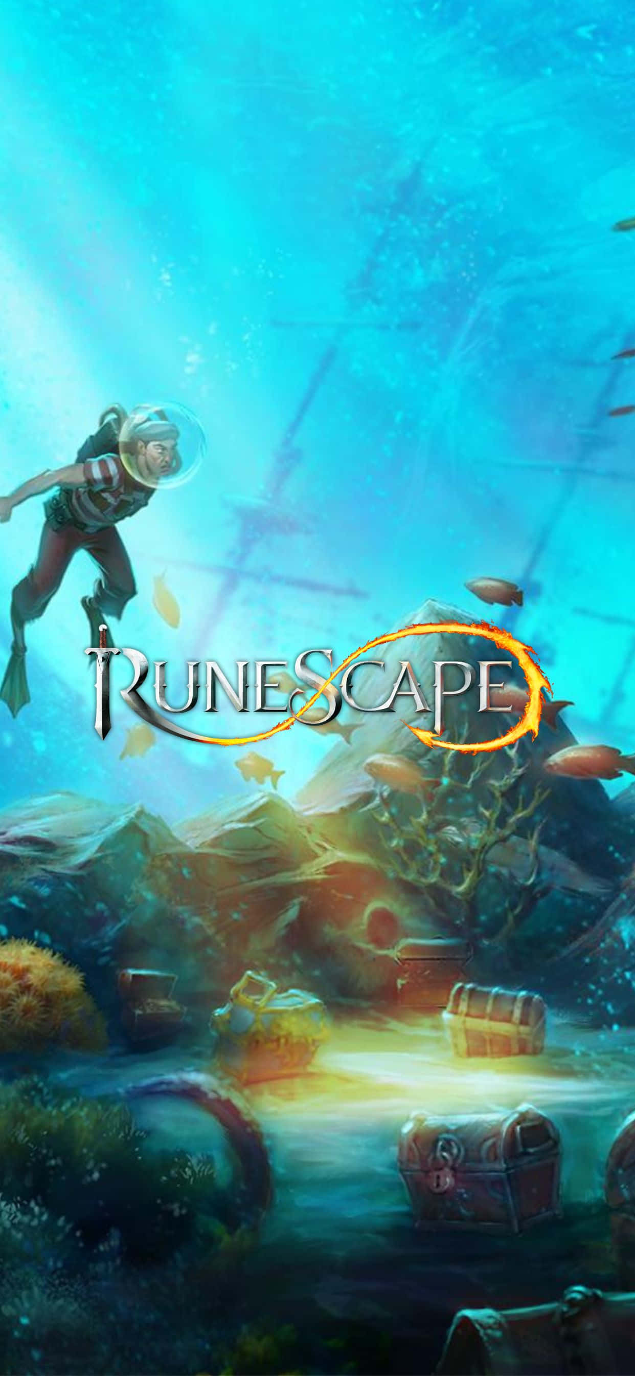 Bucură-te de experiența de gaming pe noul tău iPhone Xs Max cu Runescape Fundal