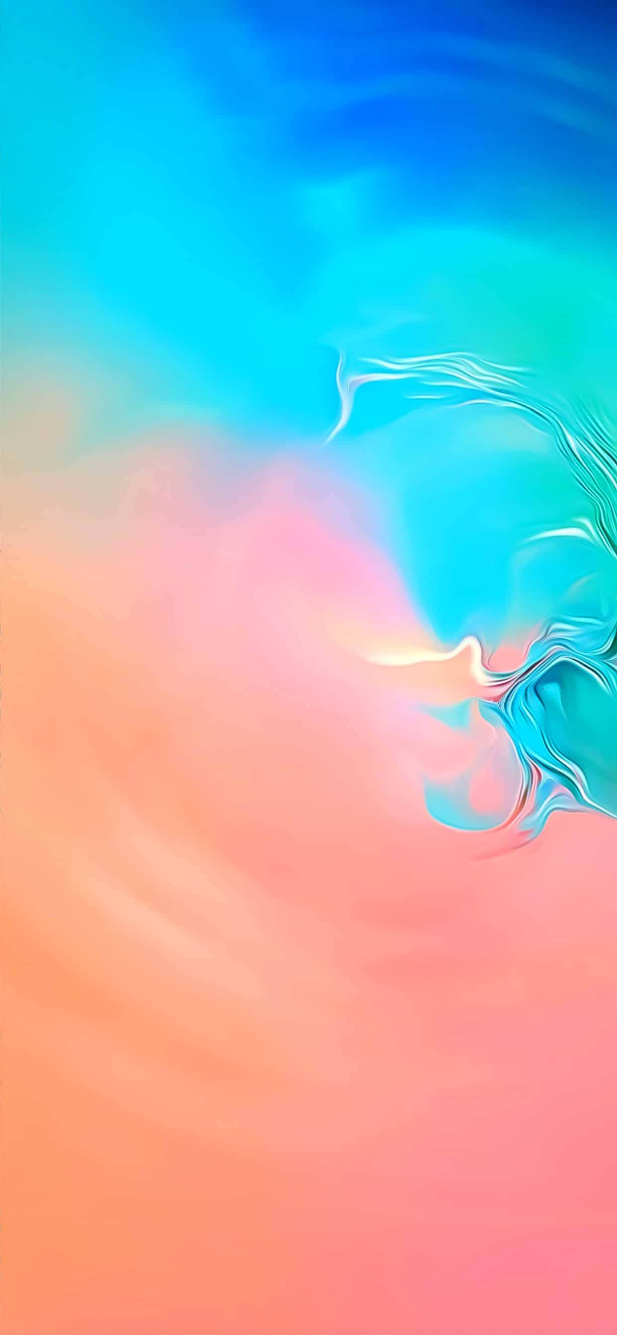 Bucură-te de Fericirea Colorată cu Samsung Galaxy S10 Fundal
