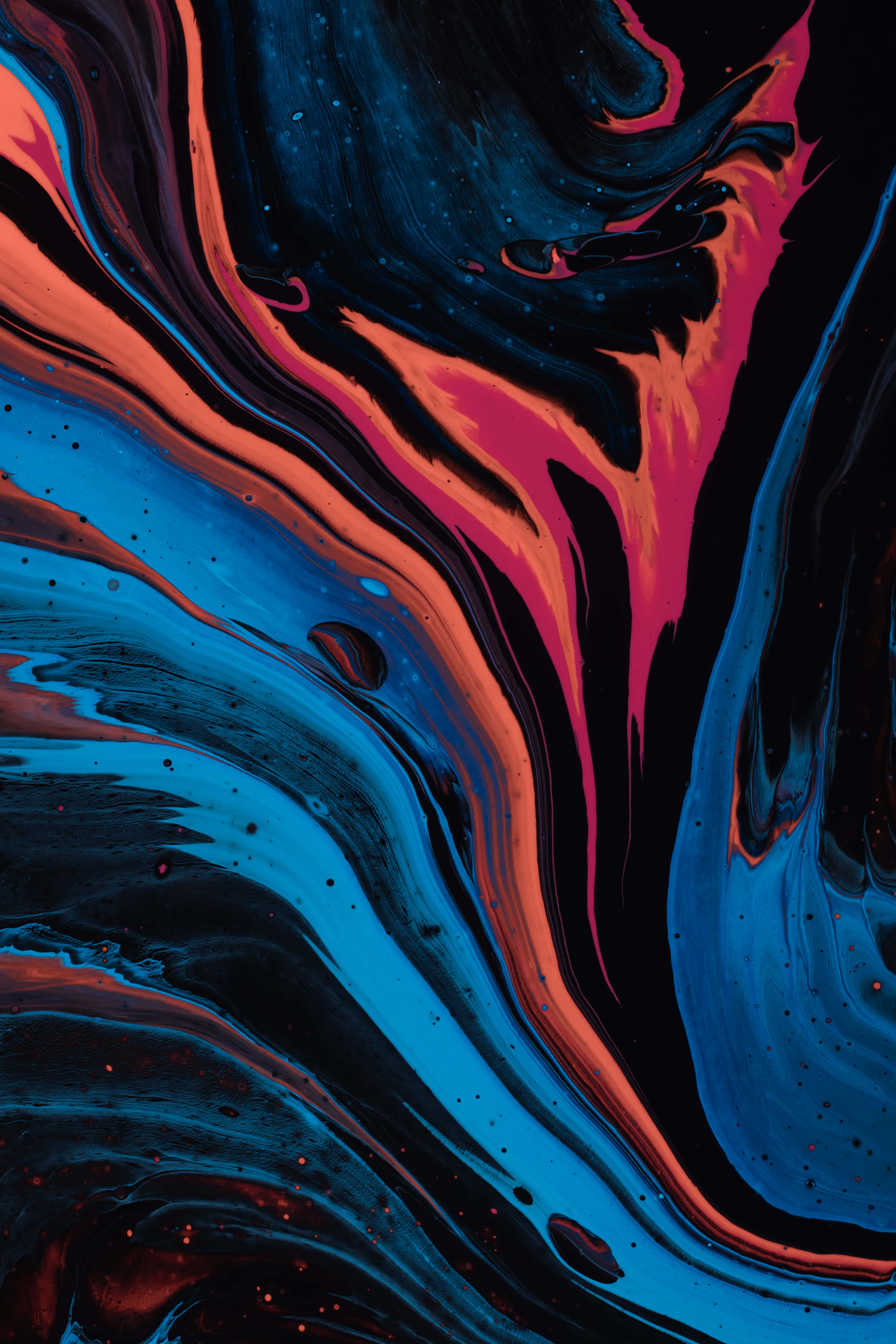 Bucură-te de frumusețea artei abstracte colorate Fundal