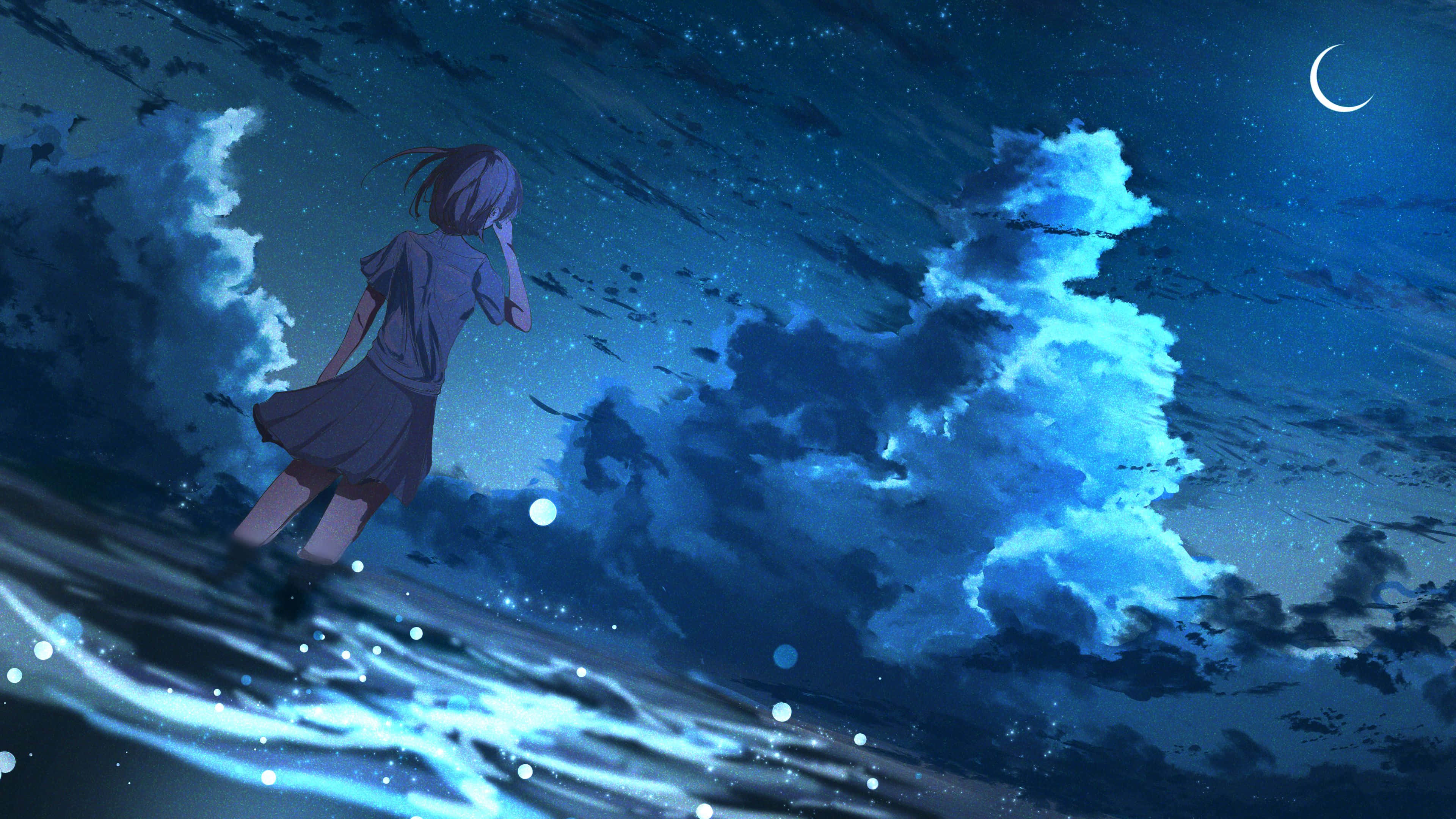Bucură-te de imagini animate spectaculoase cu Anime 4K Fundal