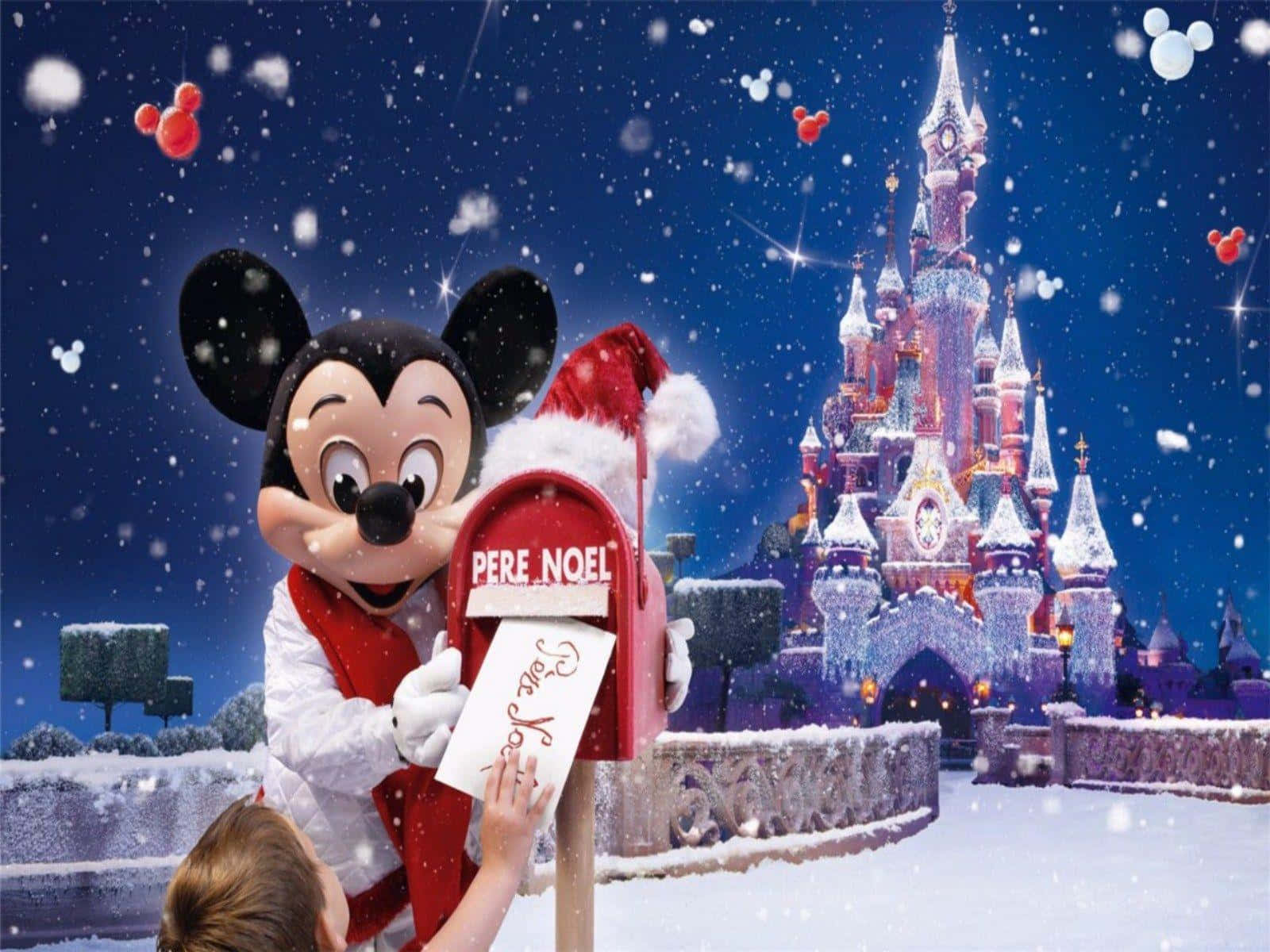 Bucură-te de Magia Crăciunului alături de Disney Fundal