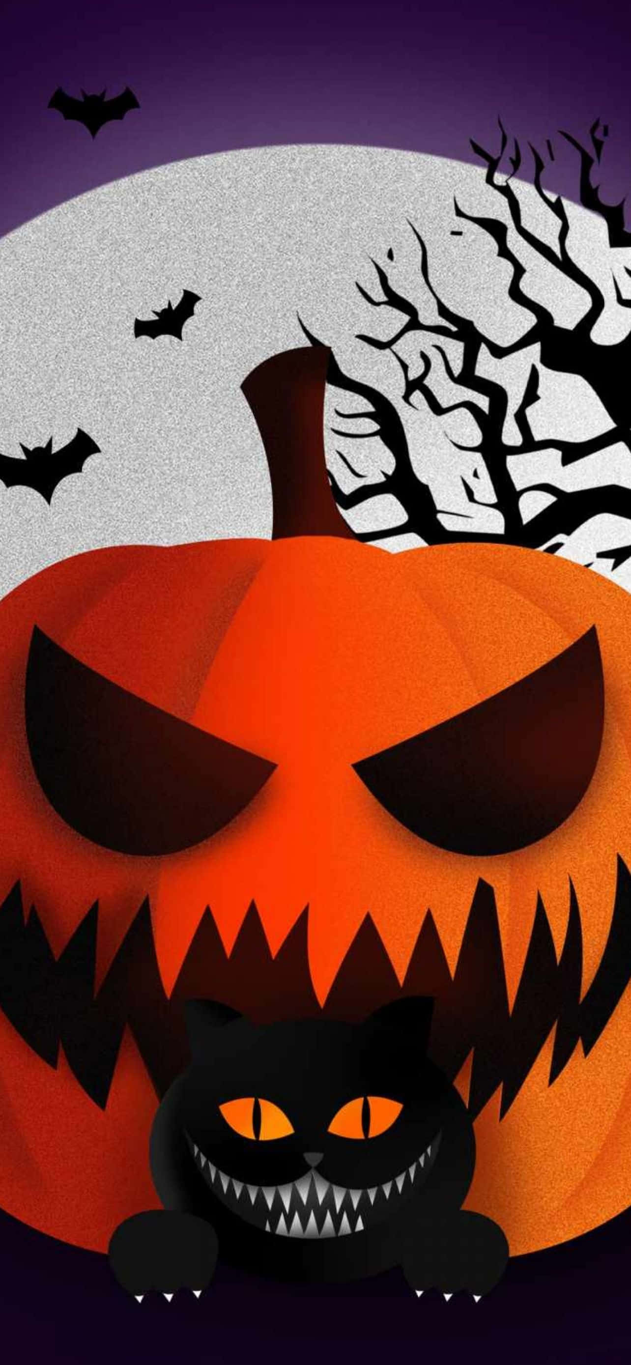 Bucură-te de minunățile înfricoșătoare de Halloween cu acest wallpaper creepy pentru iPhone! Fundal