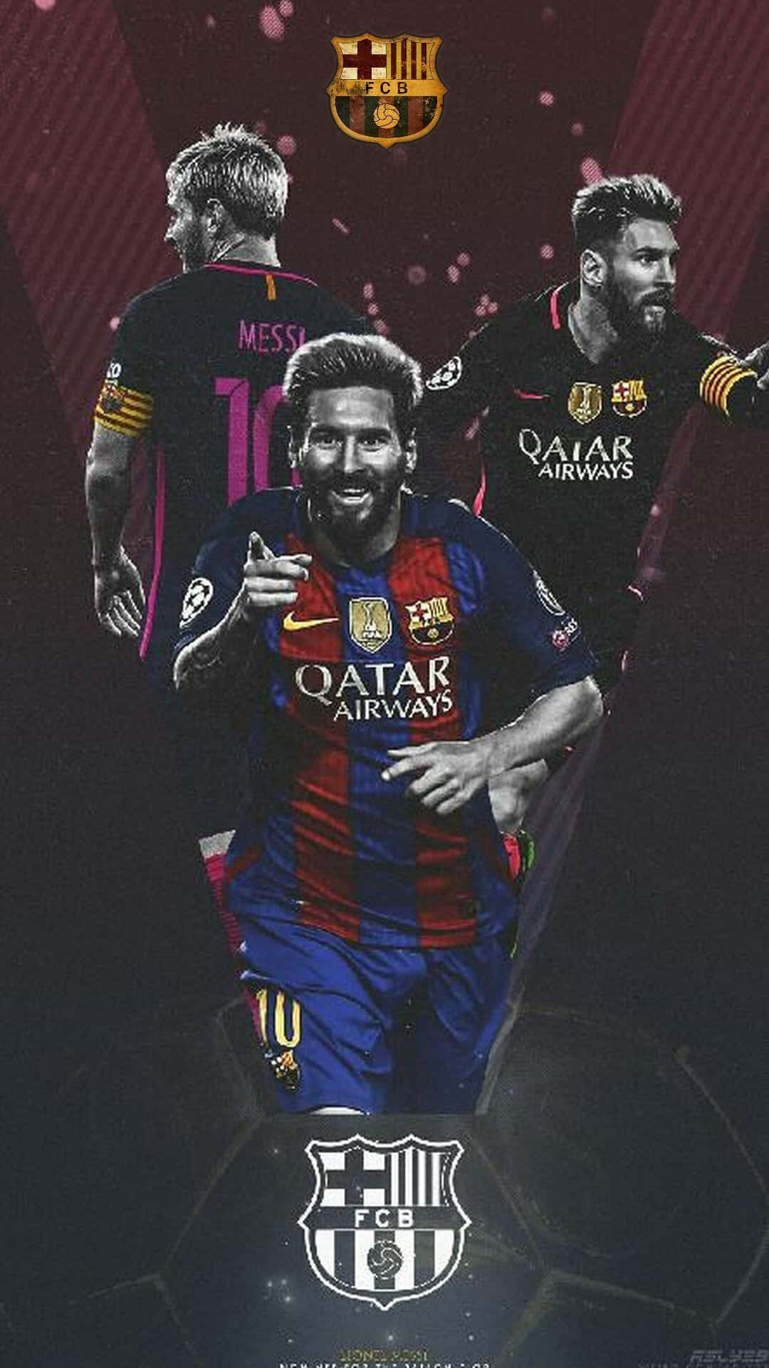 Bucură-te de viață cu noul iPhone Messi Fundal