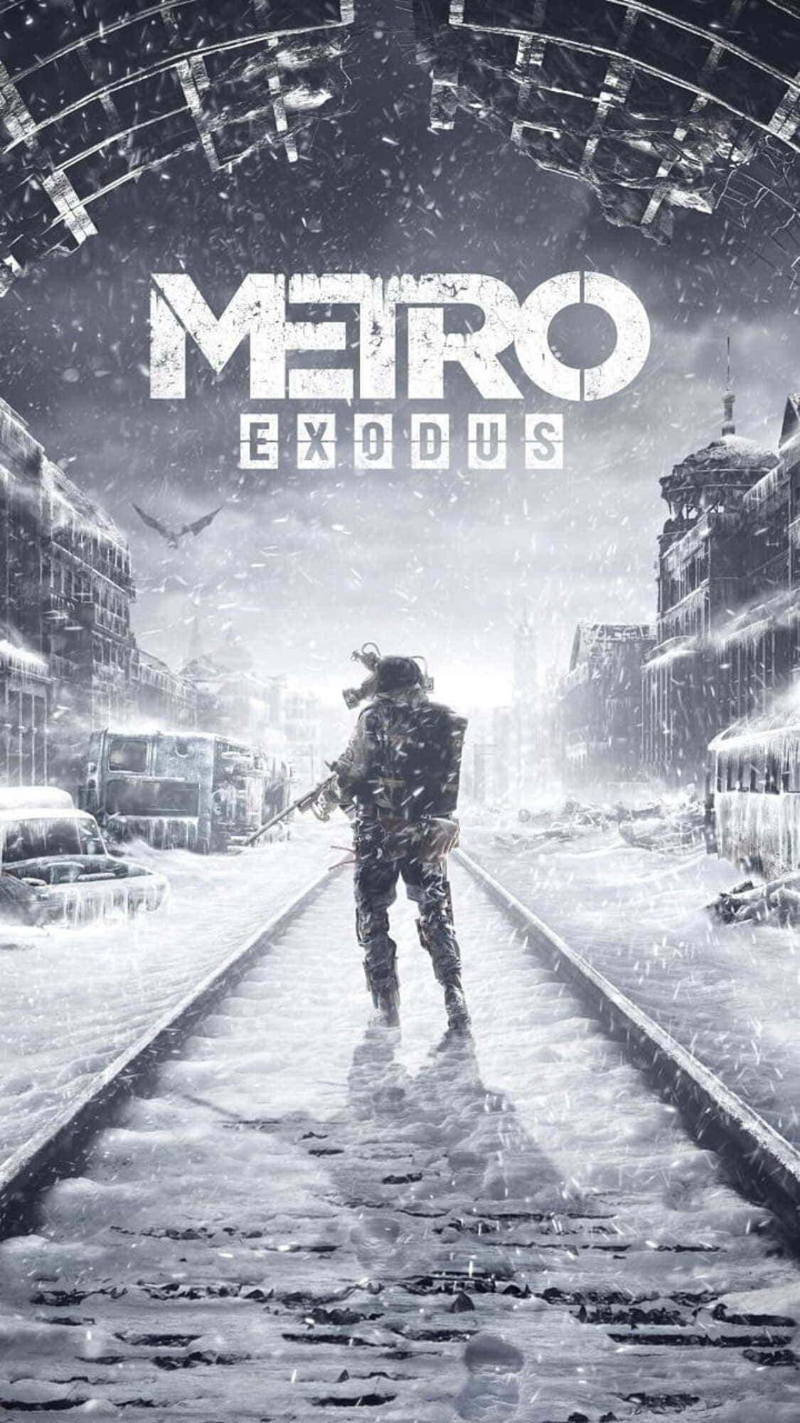 Bucură-te de vizualurile impresionante ale Metro Last Light pe iPhone X Fundal