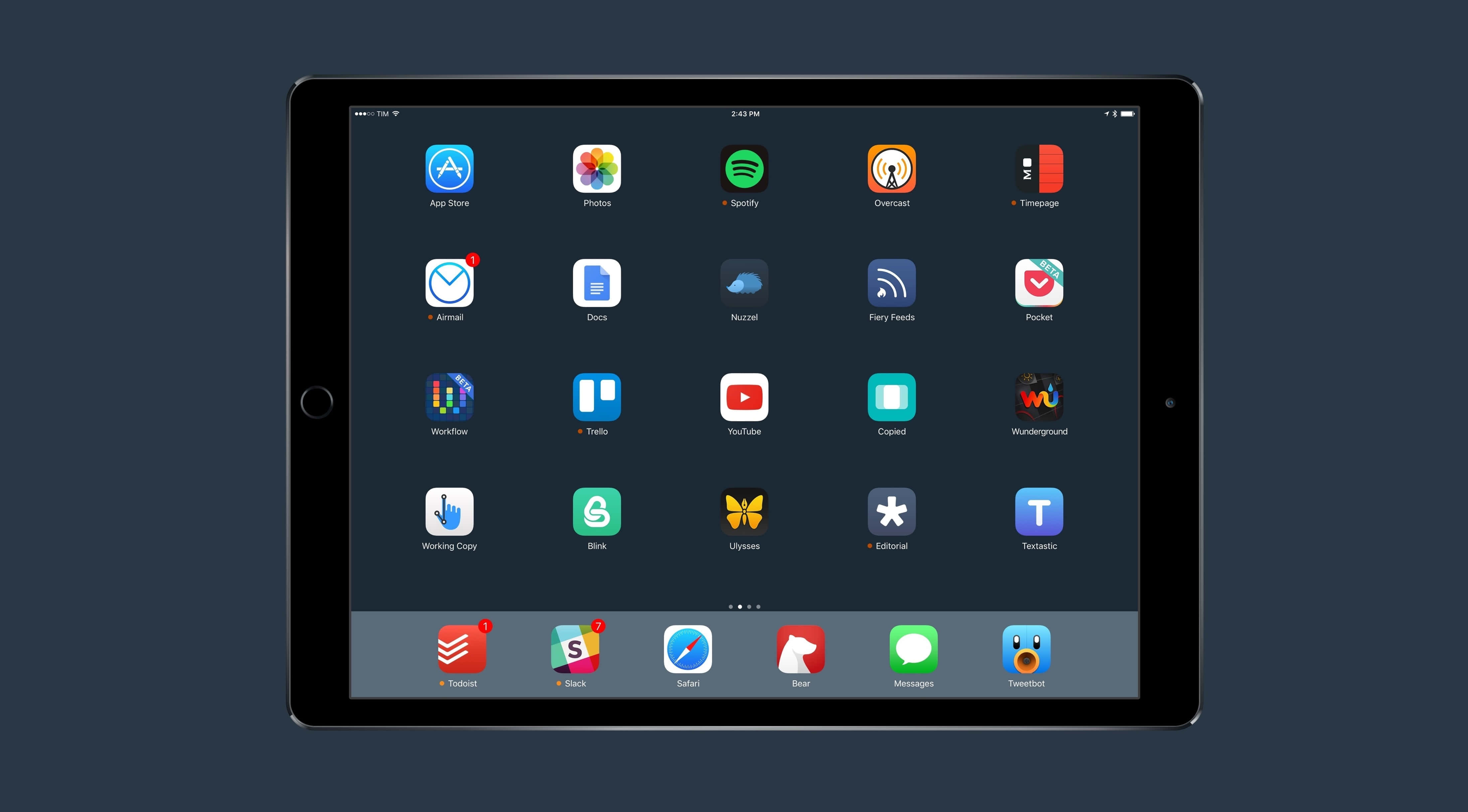 Bucurându-te de viață cu iPad Fundal