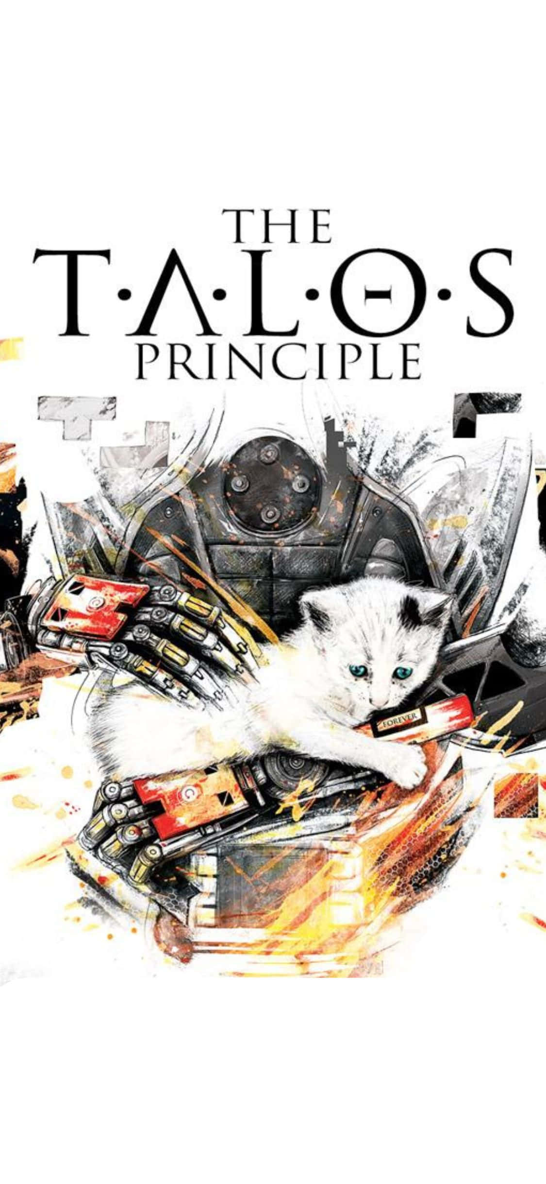 Bucurați-vă de jocuri intense cu iPhone Xs și The Talos Principle Fundal