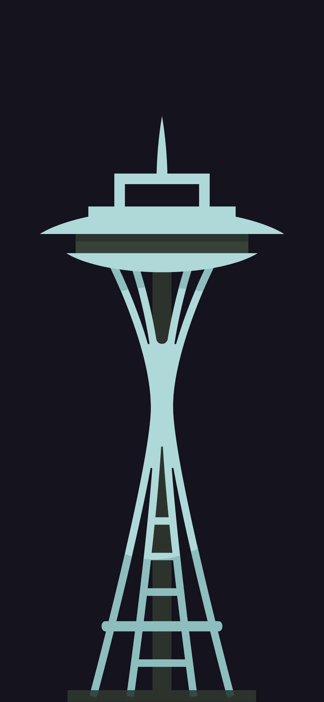 Bucurați-vă de o Zi Senină în Seattle cu iPhone X Fundal