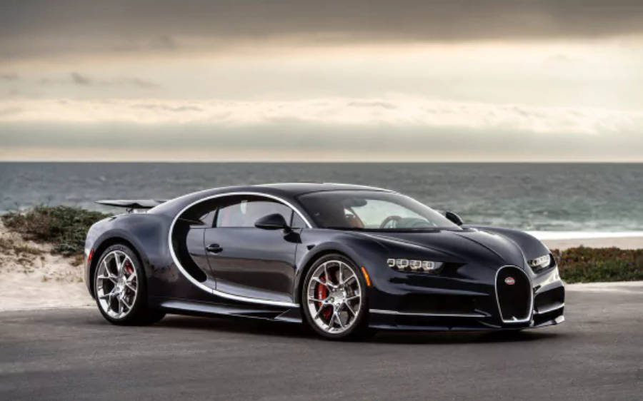 Bugatti Chiron 1500 CP 4K Fundal