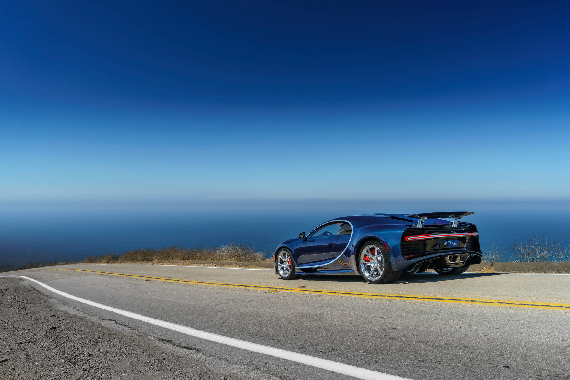Tapet Bugatti Chiron Aerodinamic — Bugatti Fundal