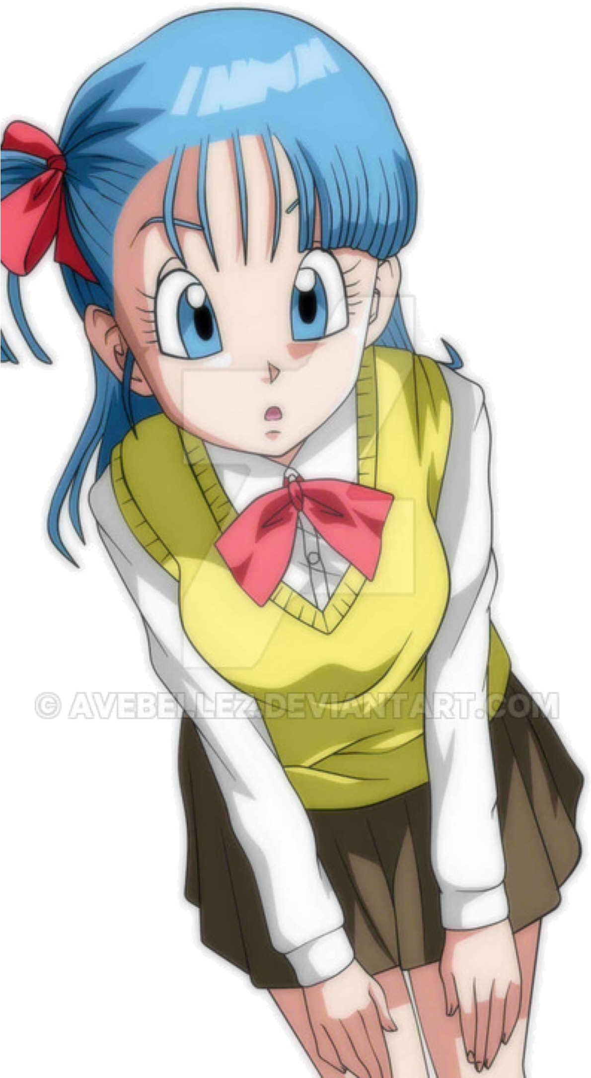 Bulma Look Clasic Anime Fundal