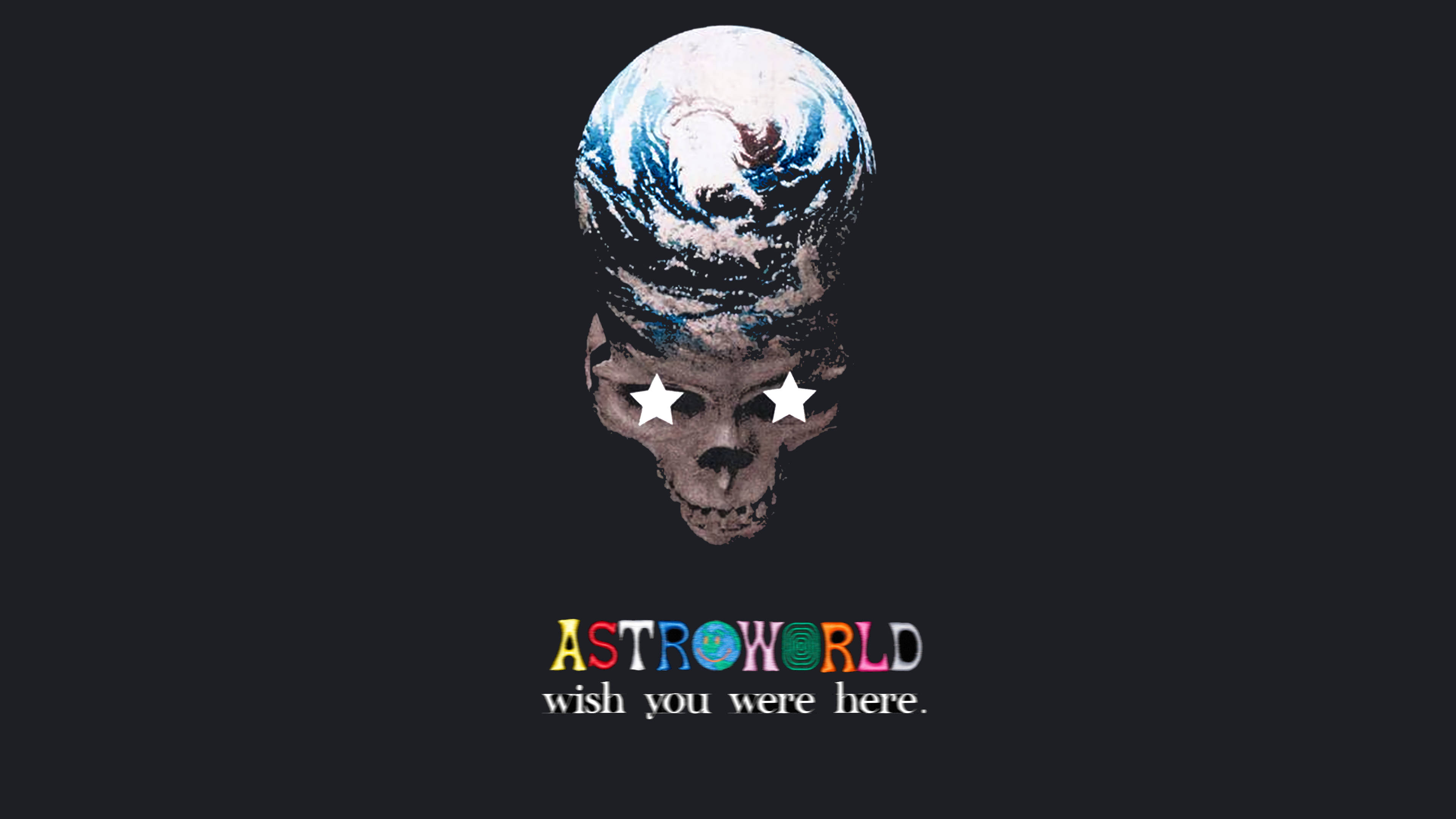 Bun venit în partea întunecată și misterioasă a Astroworld Fundal
