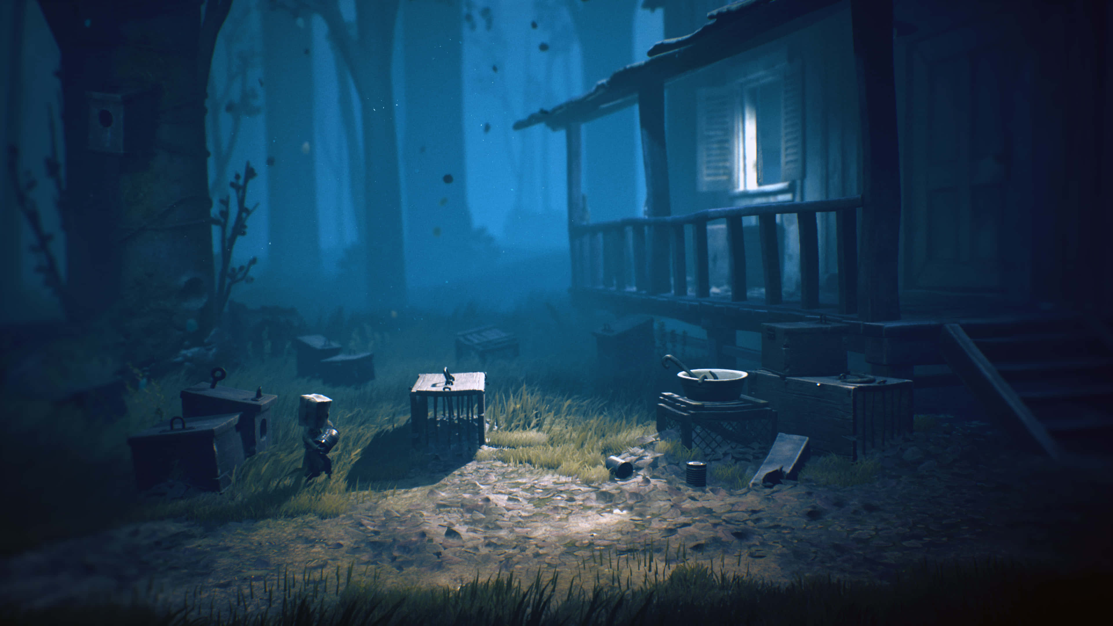 Cabana din Pădure Little Nightmares 4K Fundal