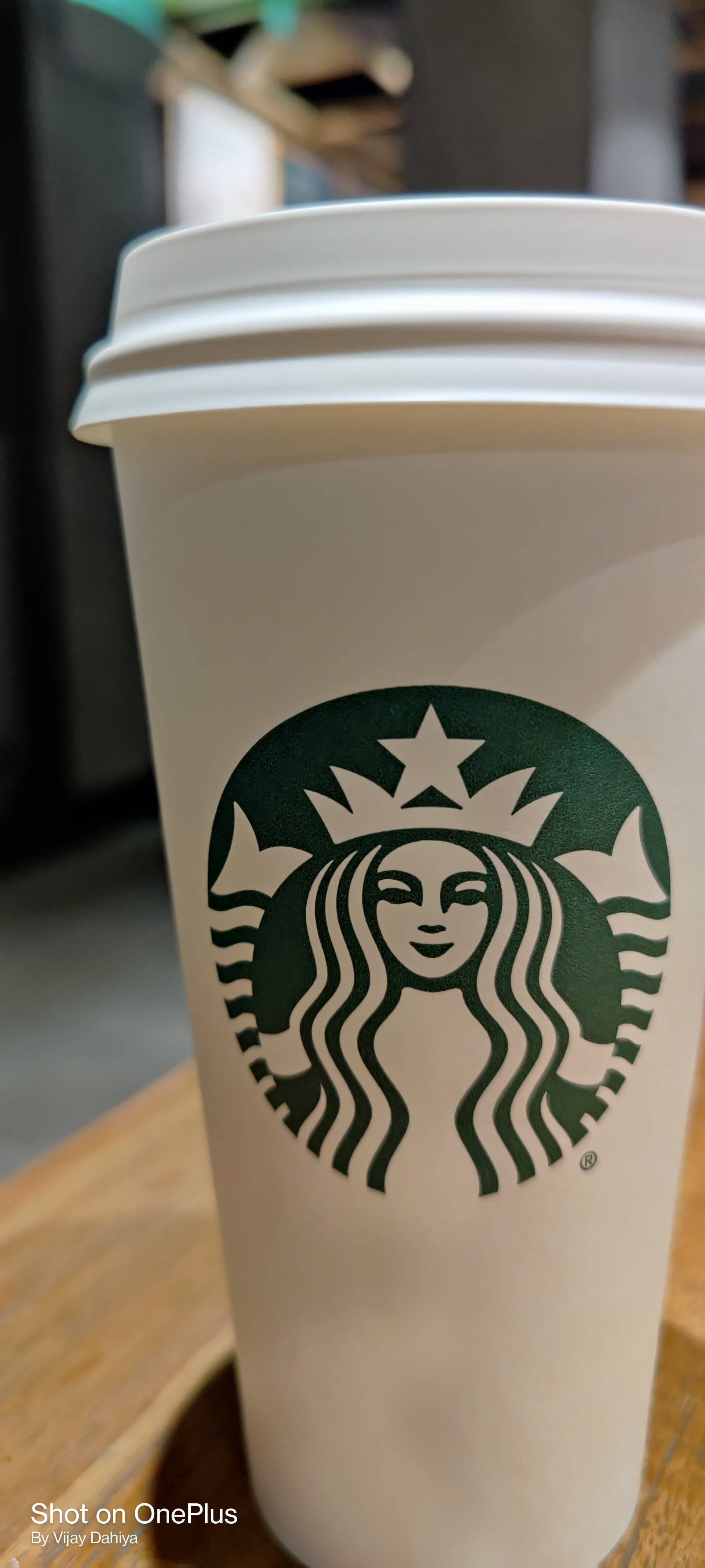 Cafea Starbucks Albă iPhone Fundal