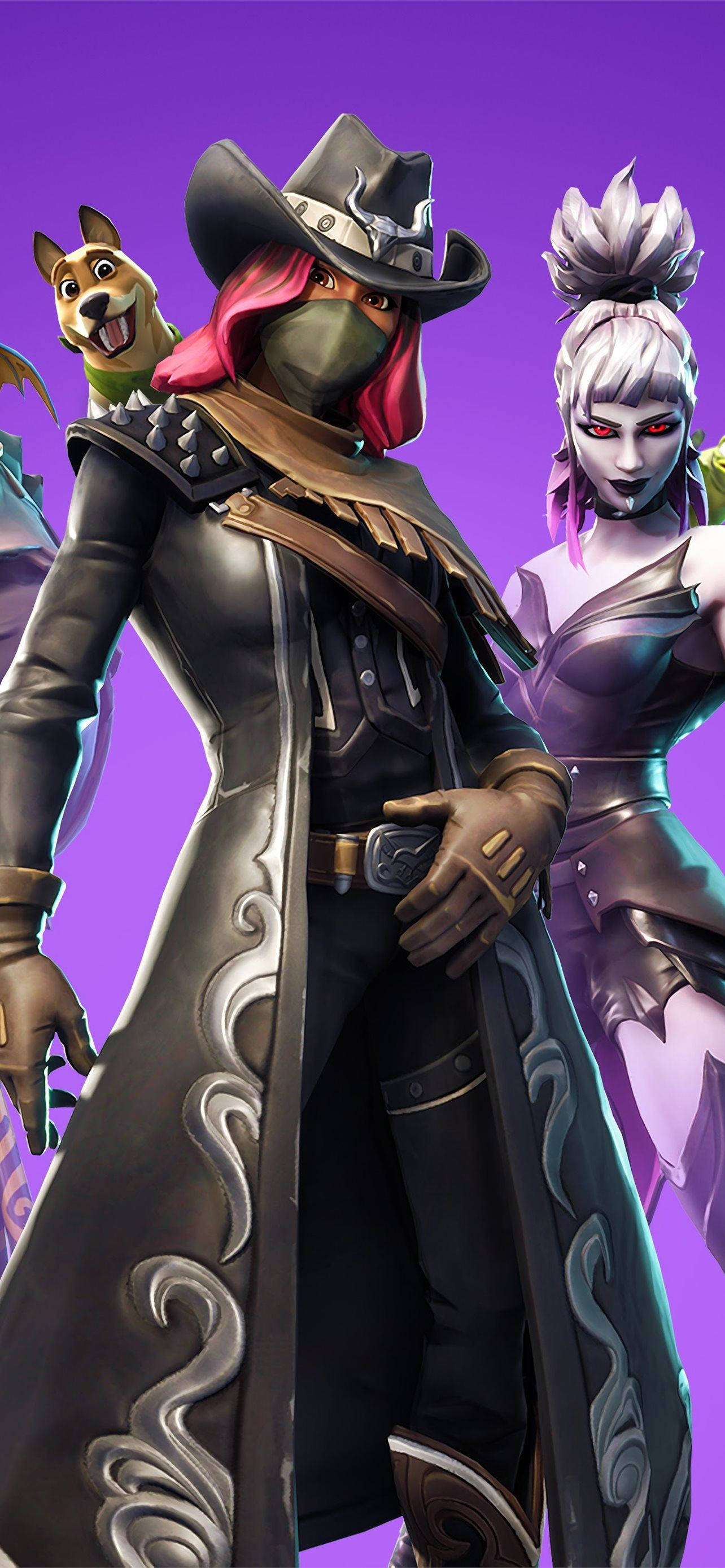 Calamity Fortnite și Dusk Fundal