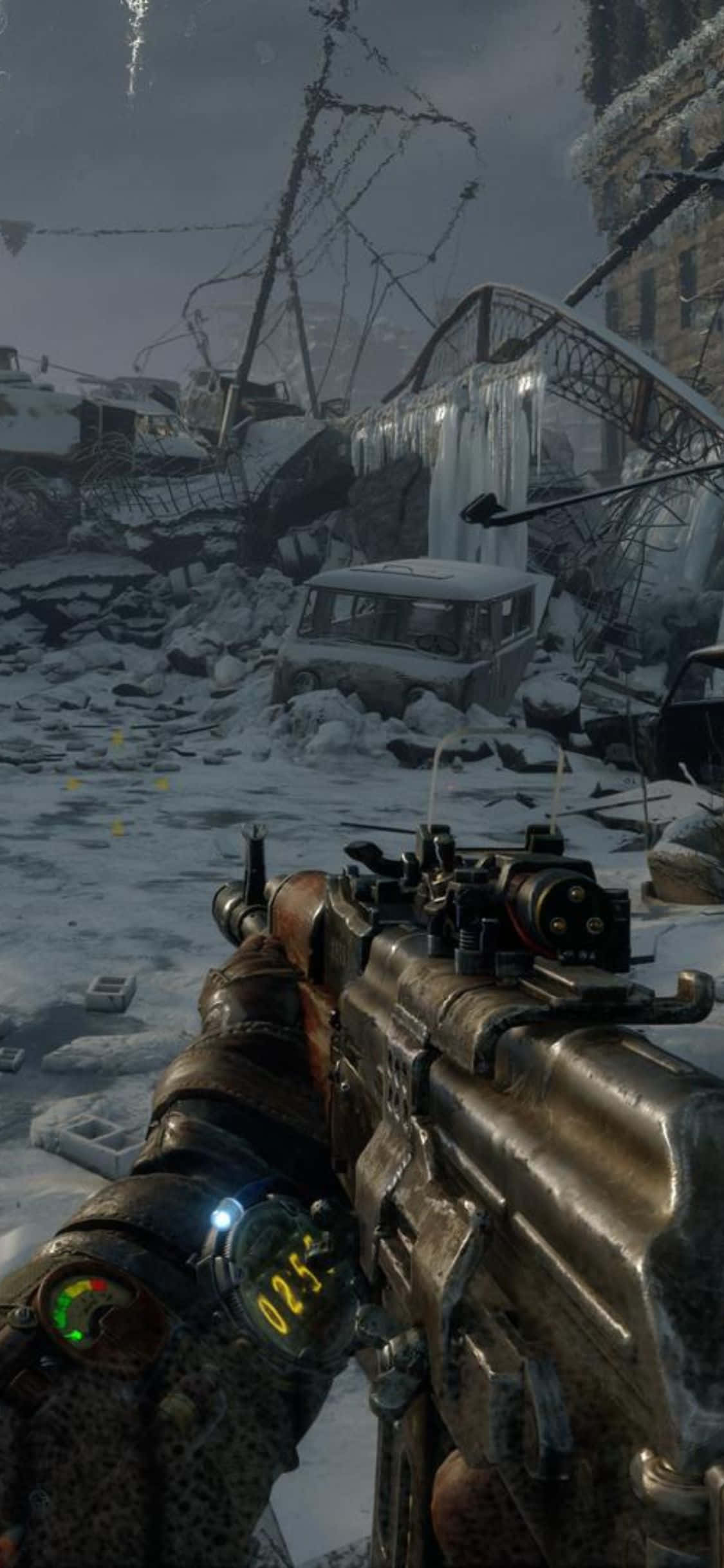 Călătorește în adâncimi cu iPhone X și Metro Exodus Fundal