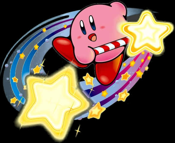 Călătoria Stelei Kirby Fundal