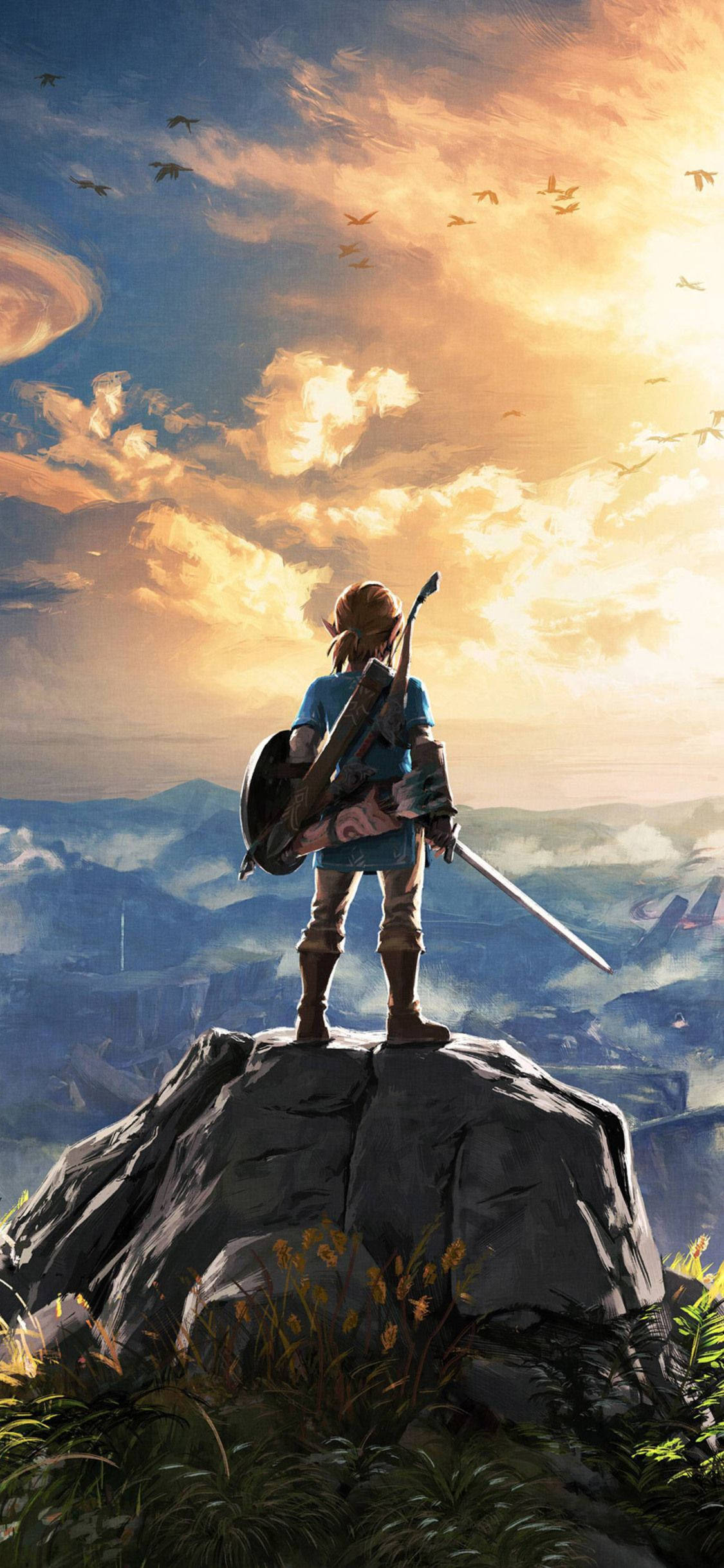 Călătorie cu Link prin Hyrule în The Legend of Zelda: Breath of the Wild Fundal