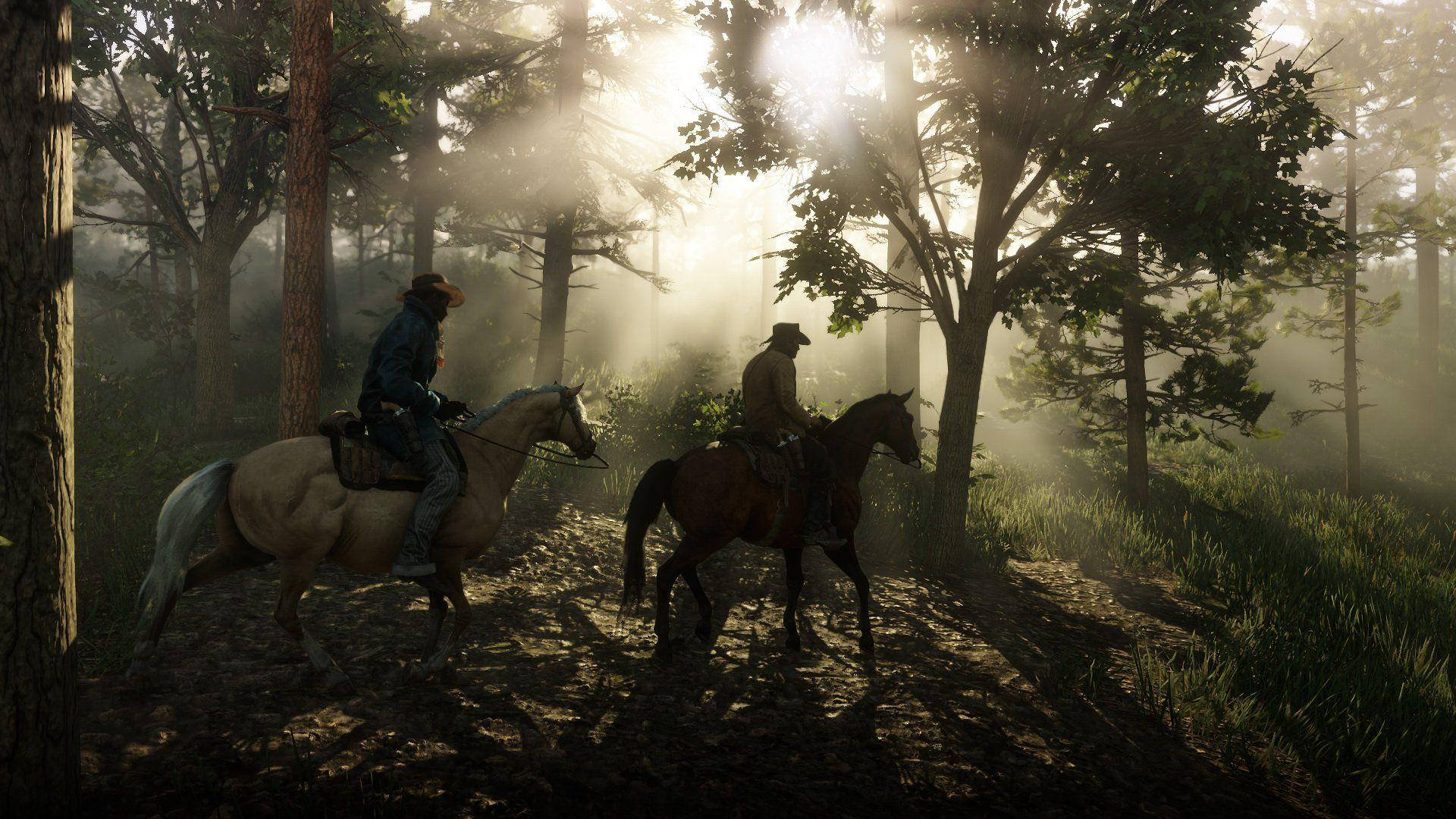 Călătorie Red Dead Redemption 2 4K Fundal