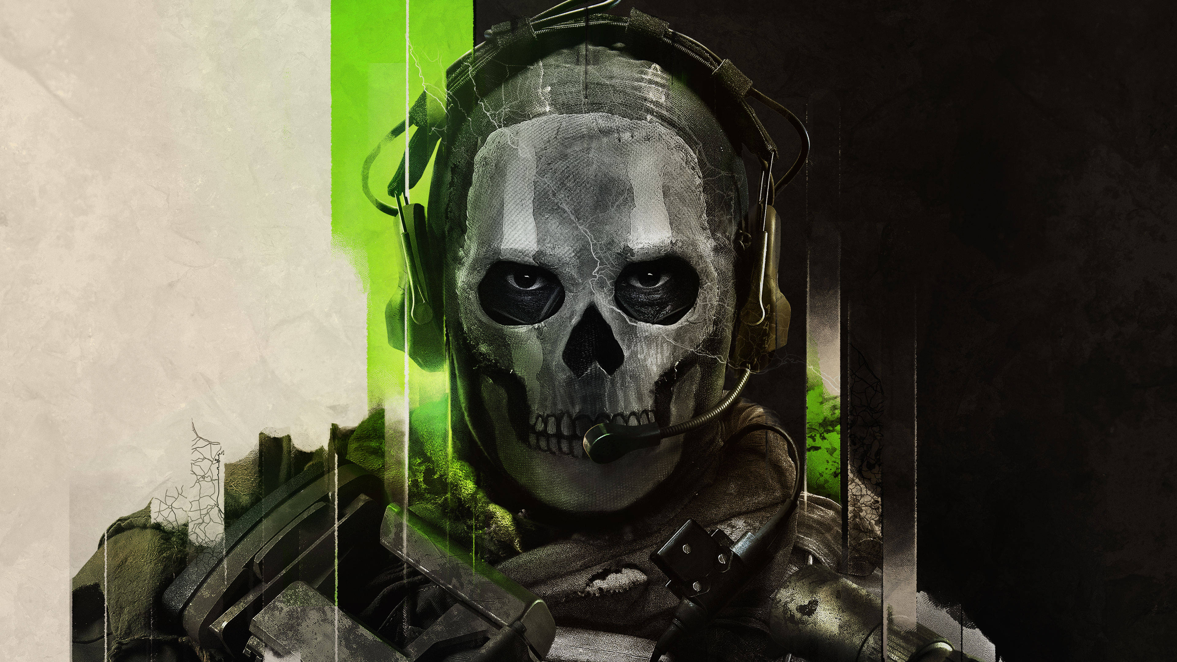 Call Of Duty Ghost 4K minimalist Fundal