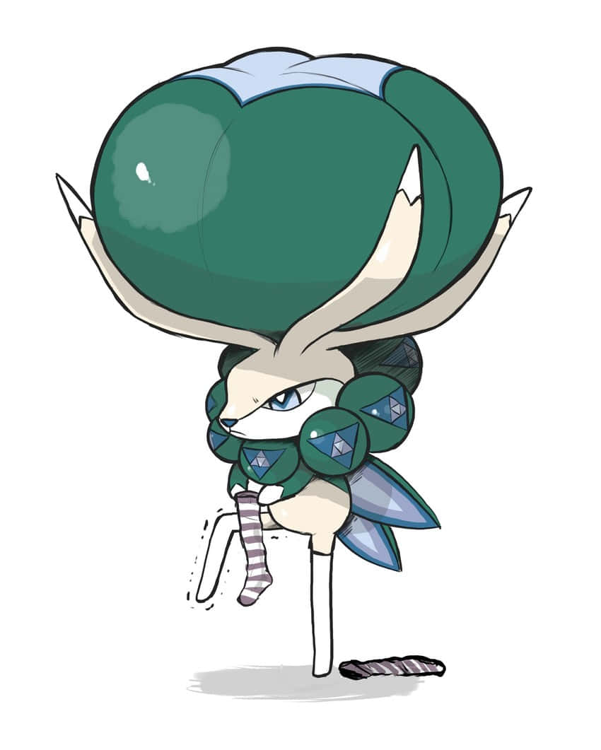 Calyrex Pokemon Pe Fundal Alb Fundal