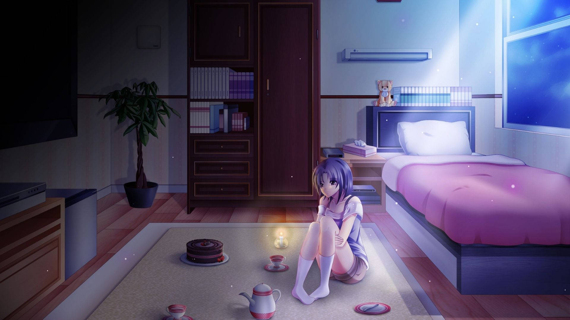 Camera Anime Strălucitoare Fundal