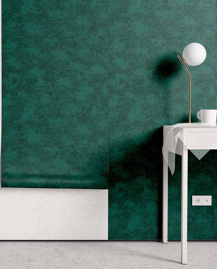 Cameră estetică verde și albă Fundal