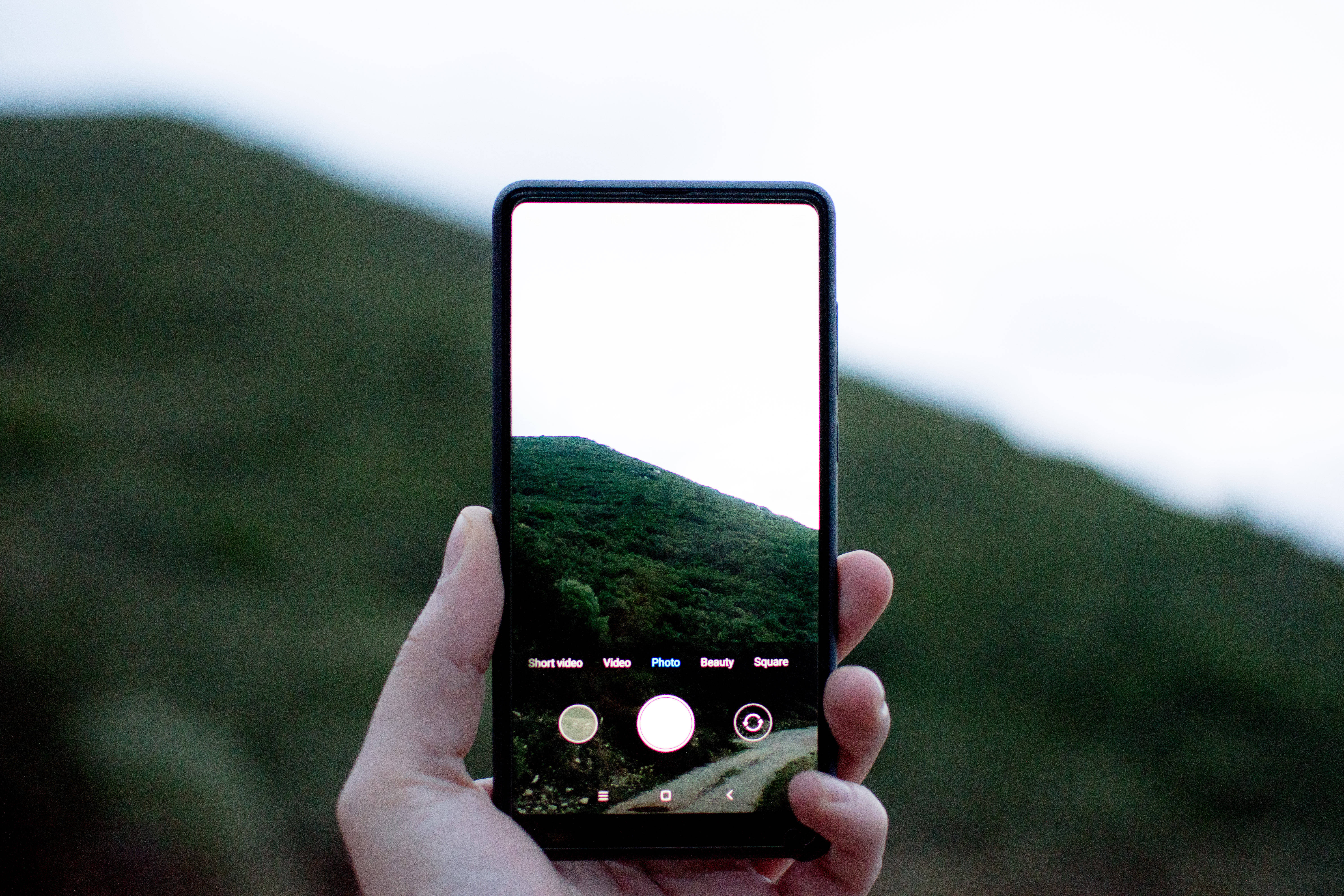 Cameră Xiaomi mobile Fundal
