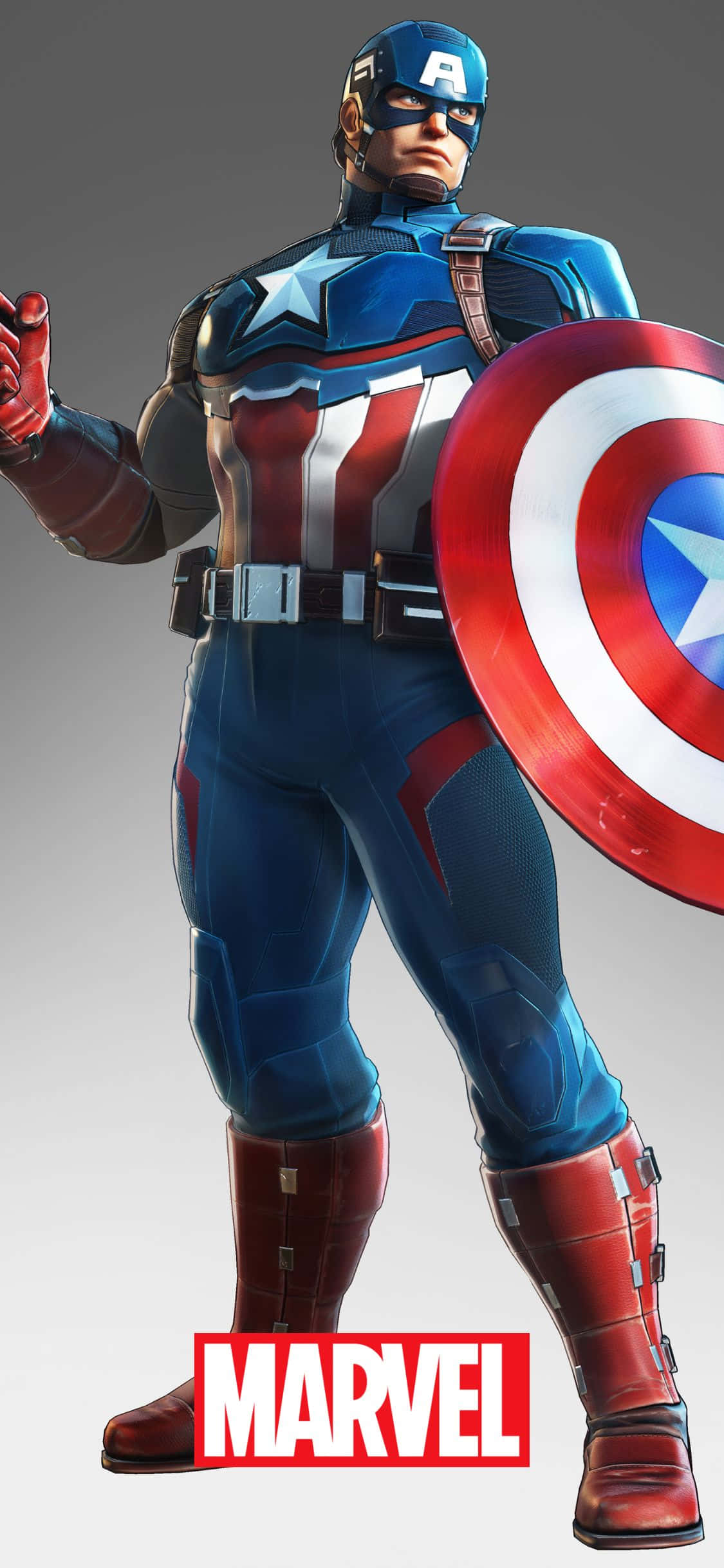 Captain America iPhone XS Fundal Marvel Fundal