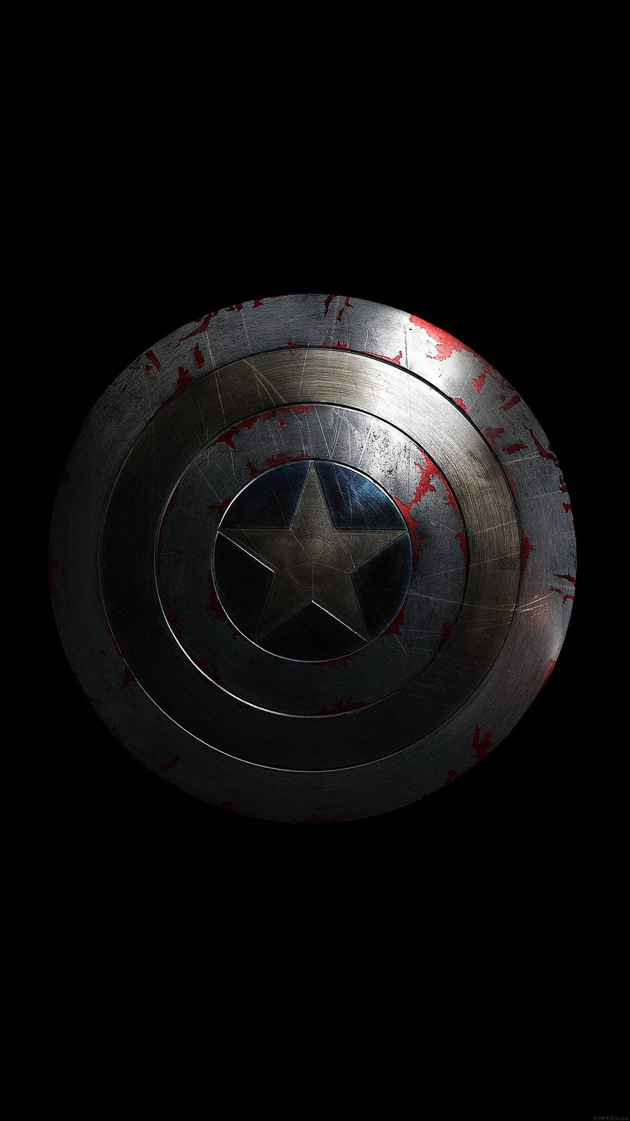 Captain America întunecat pentru iPhone Fundal