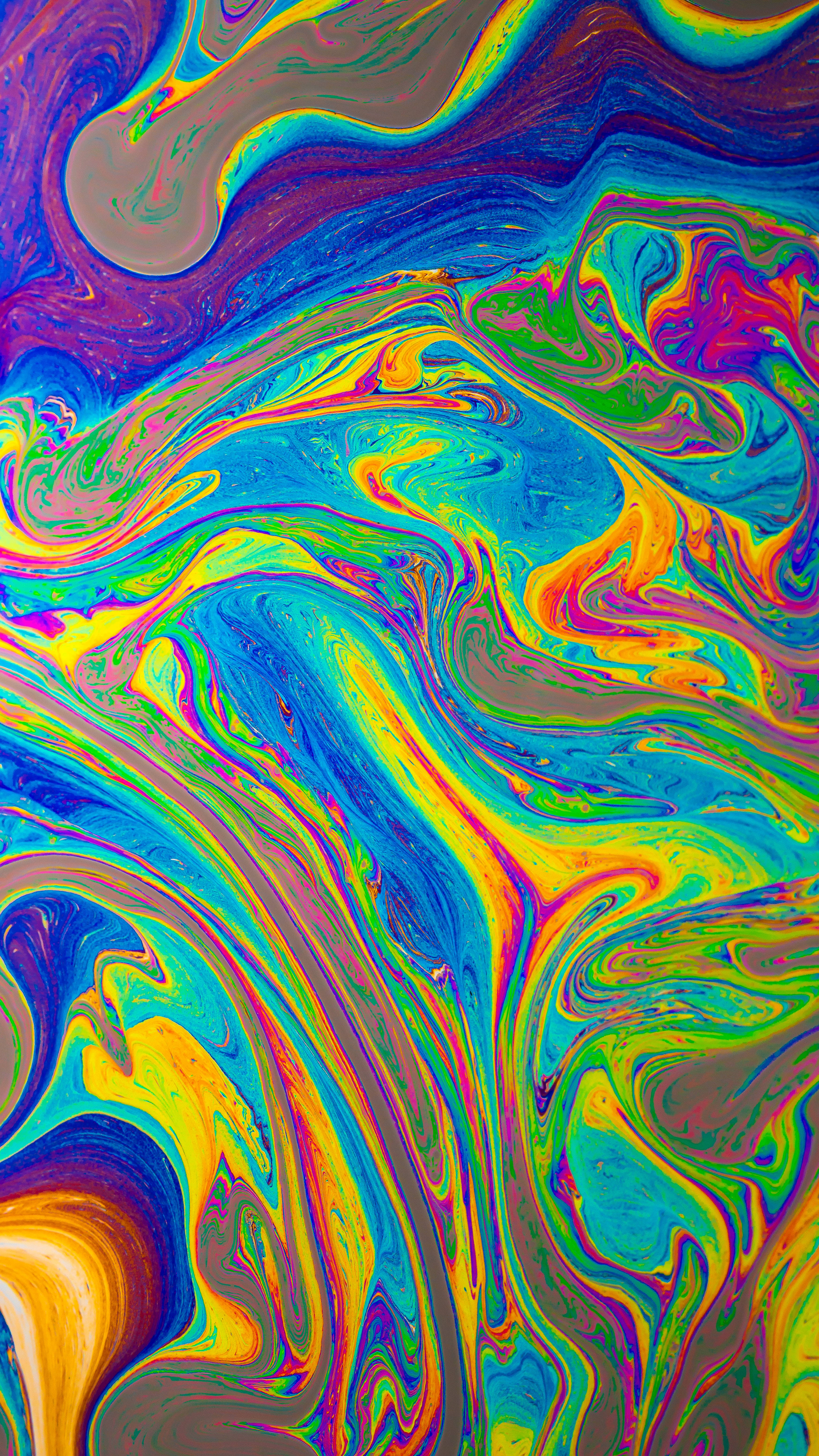 Caption: Fundal Vibrant Psychedelic Redmi 4K Fundal
