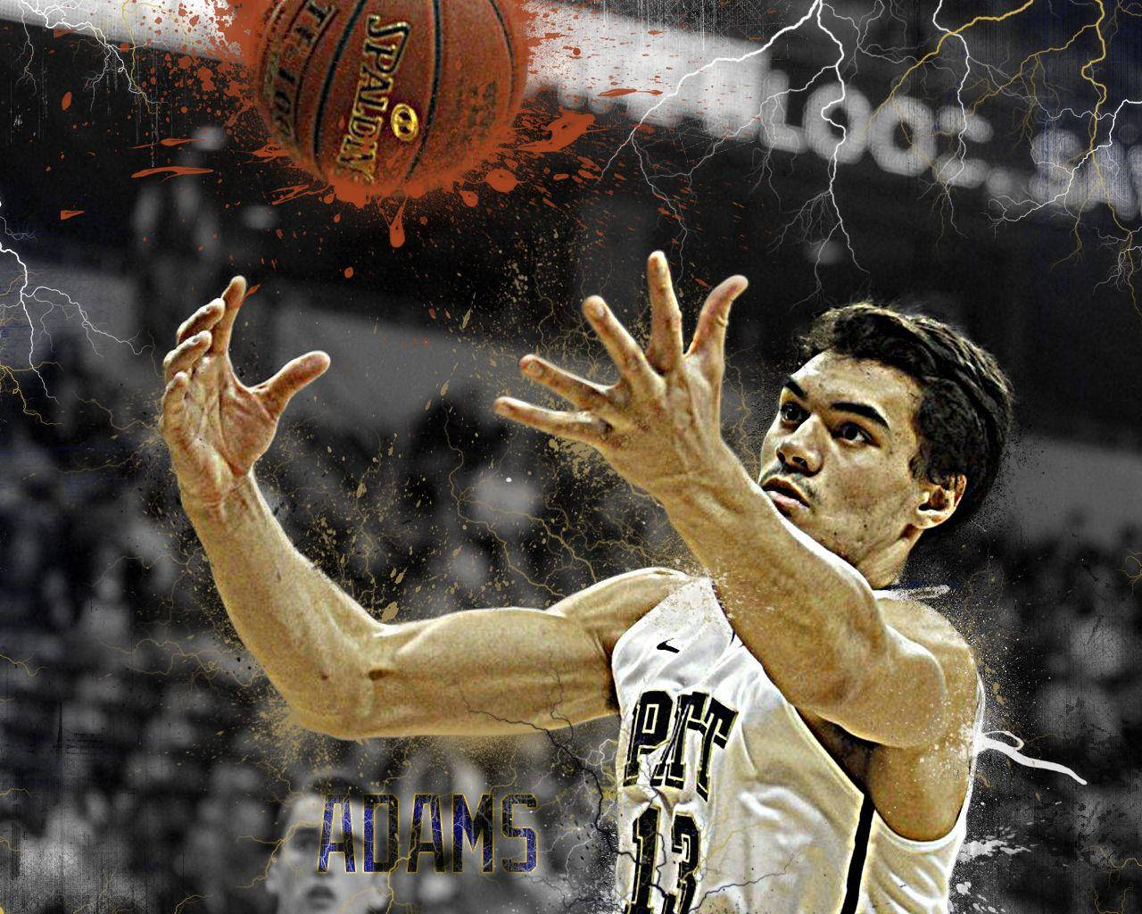 Caption: Steven Adams in Thrilling Game Action Fundal