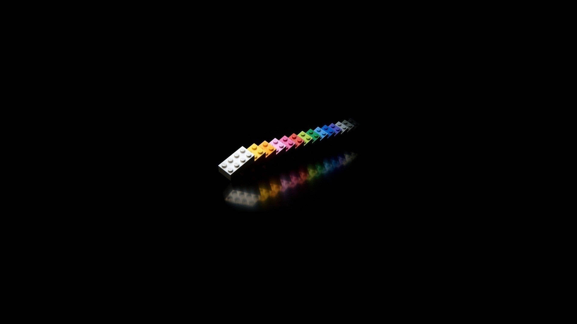 Cărămizi LEGO negre drăguțe Fundal