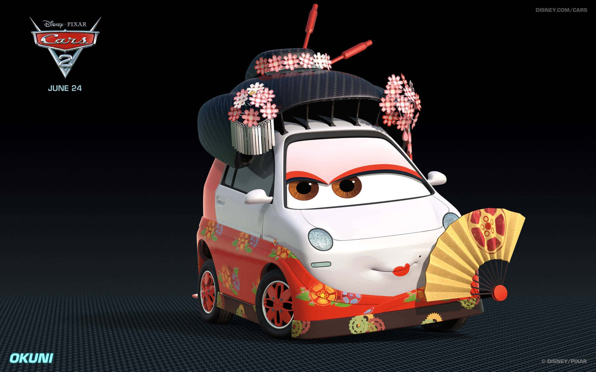 Cars 2 – Luând cu asalt Rockport Speedway Fundal